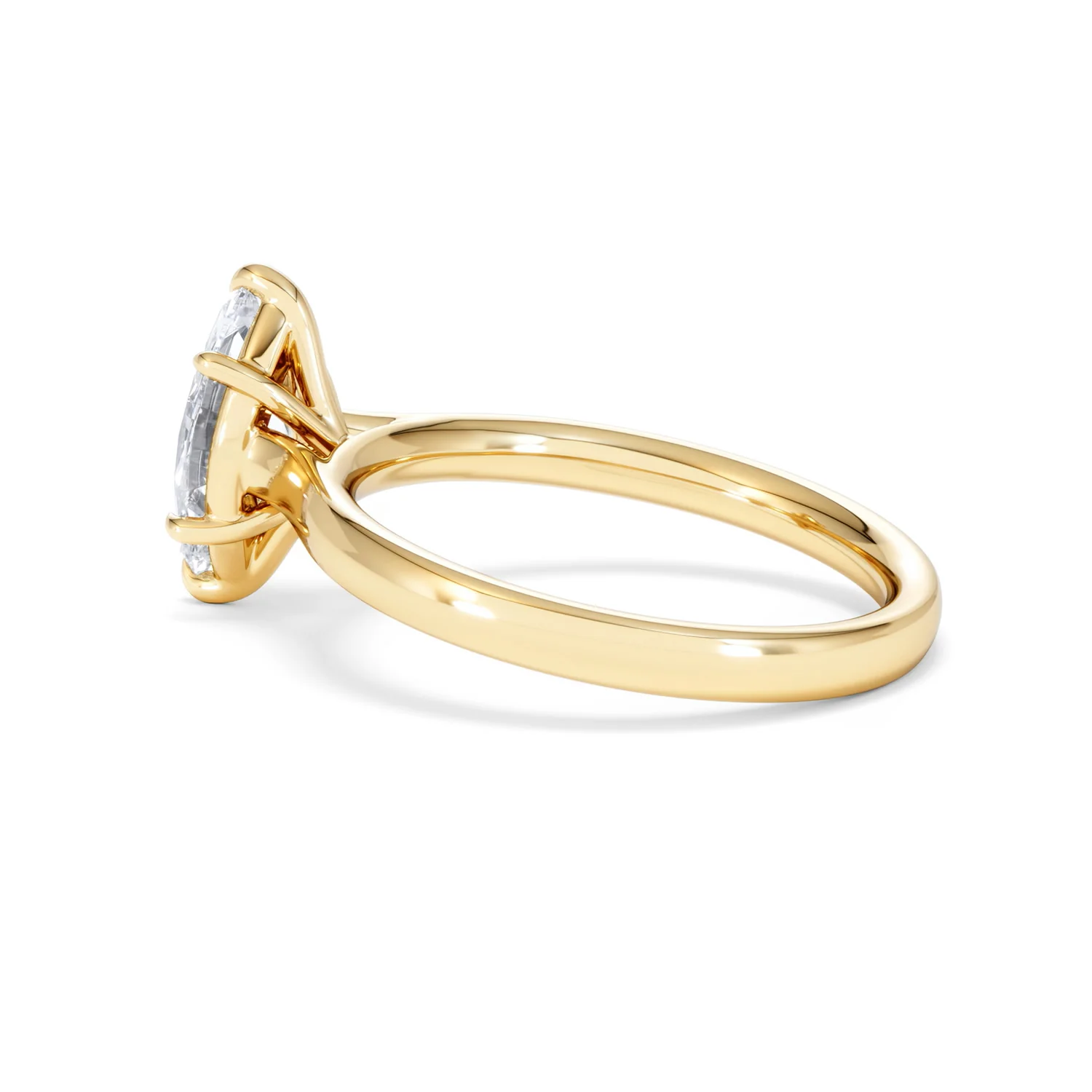 Amora Marquise 1.00ct Lab Diamond Engagement Ring F/VS Set in 18K Gold - Image 65
