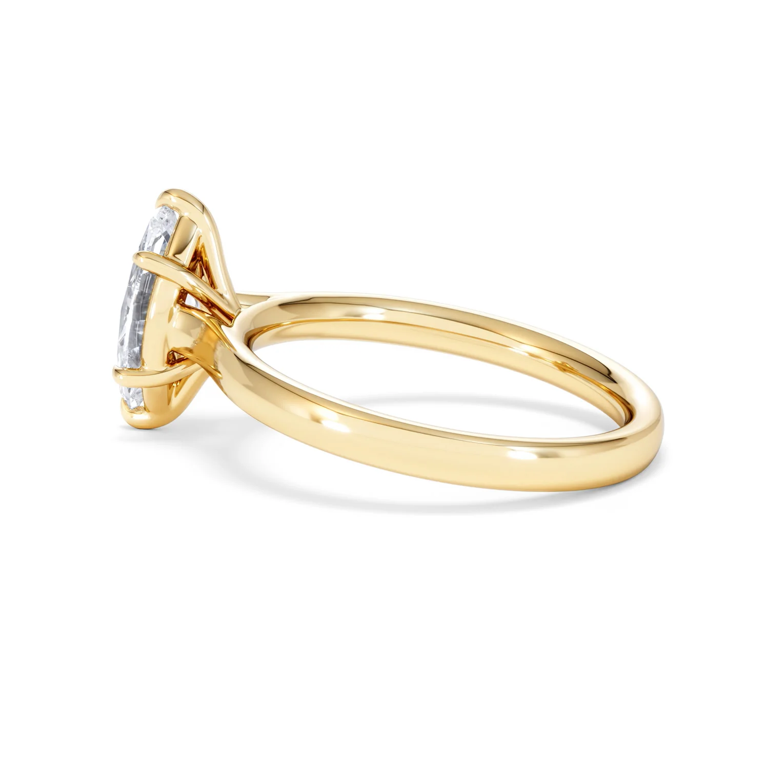 Amora Marquise 1.00ct Lab Diamond Engagement Ring F/VS Set in 18K Gold - Image 66