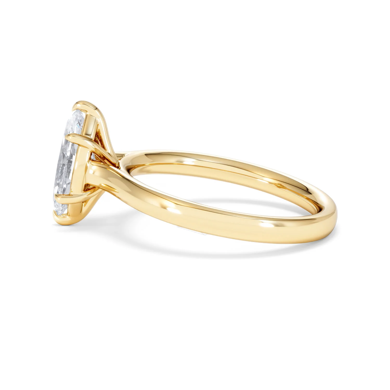 Amora Marquise 1.00ct Lab Diamond Engagement Ring F/VS Set in 18K Gold - Image 69