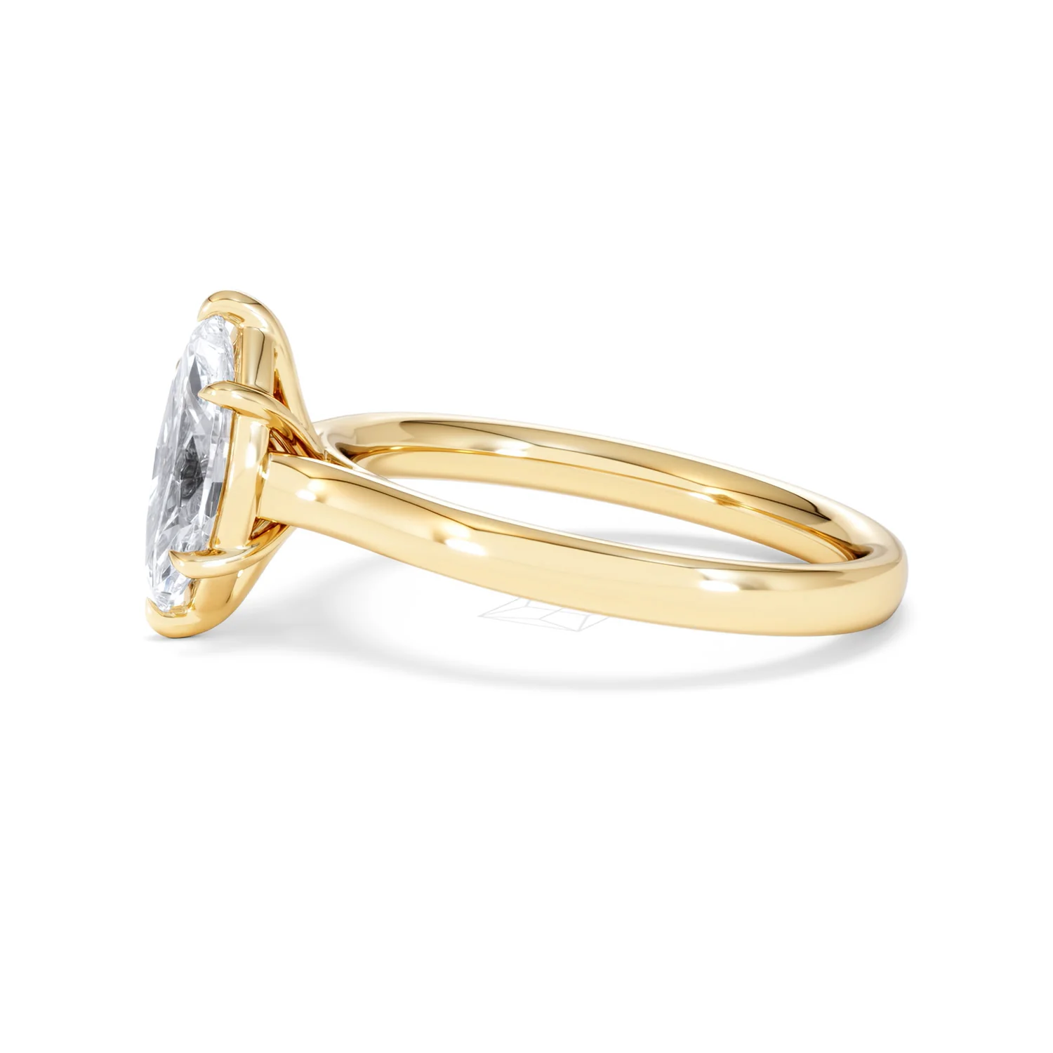 Amora Marquise 1.00ct Lab Diamond Engagement Ring F/VS Set in 18K Gold - Image 73