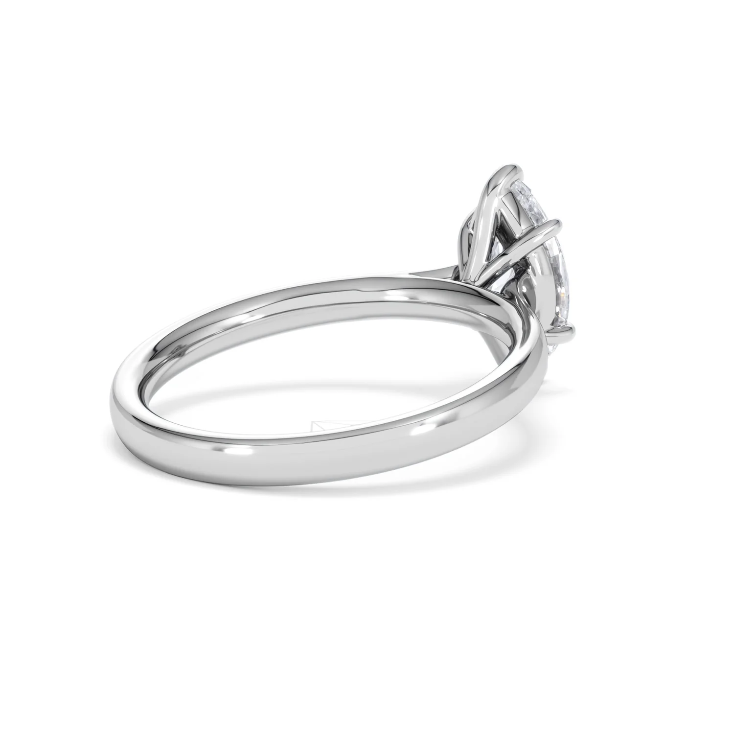 Amora Marquise 1.00ct Lab Diamond Engagement Ring F/VS Set in 18K White Gold - Image 39