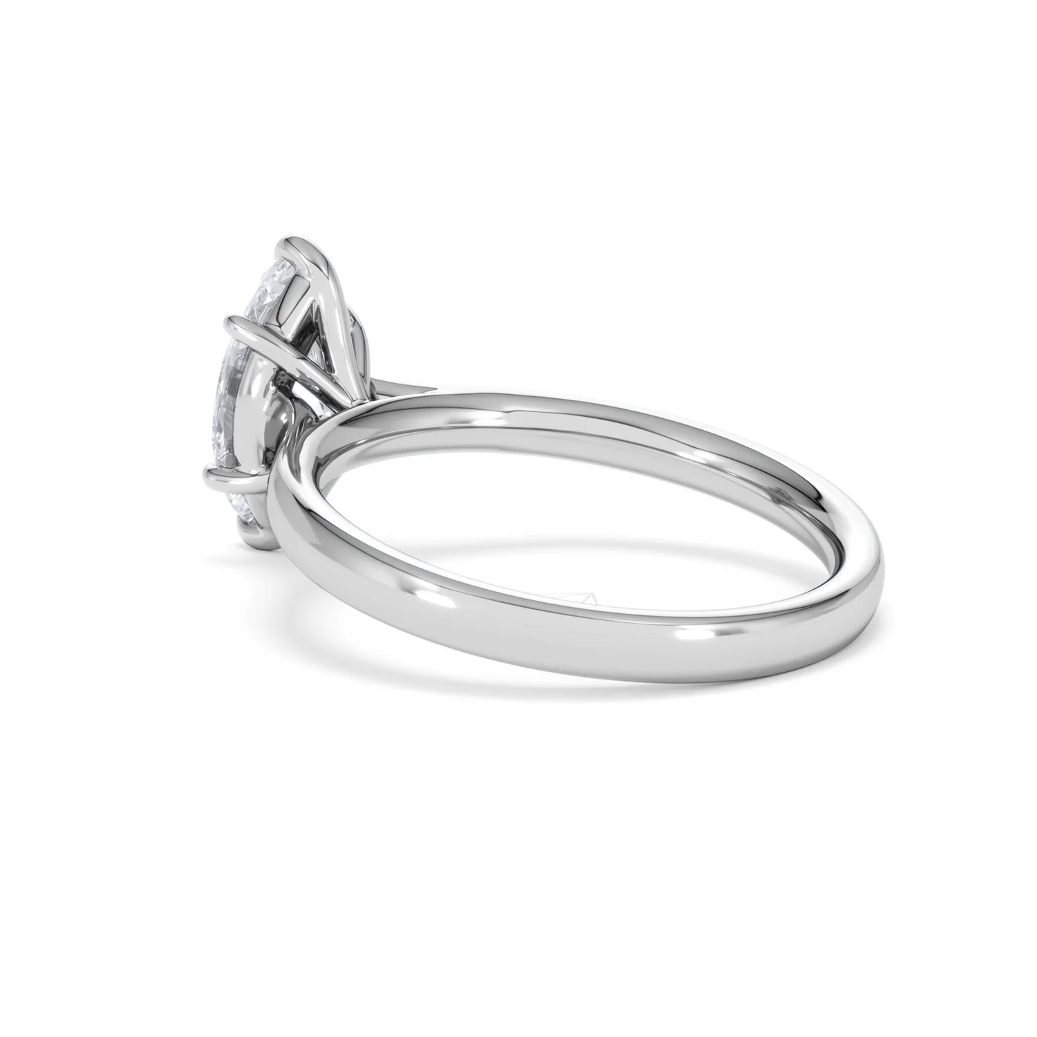 Amora Marquise 1.00ct Lab Diamond Engagement Ring F/VS Set in 18K White Gold - Image 60