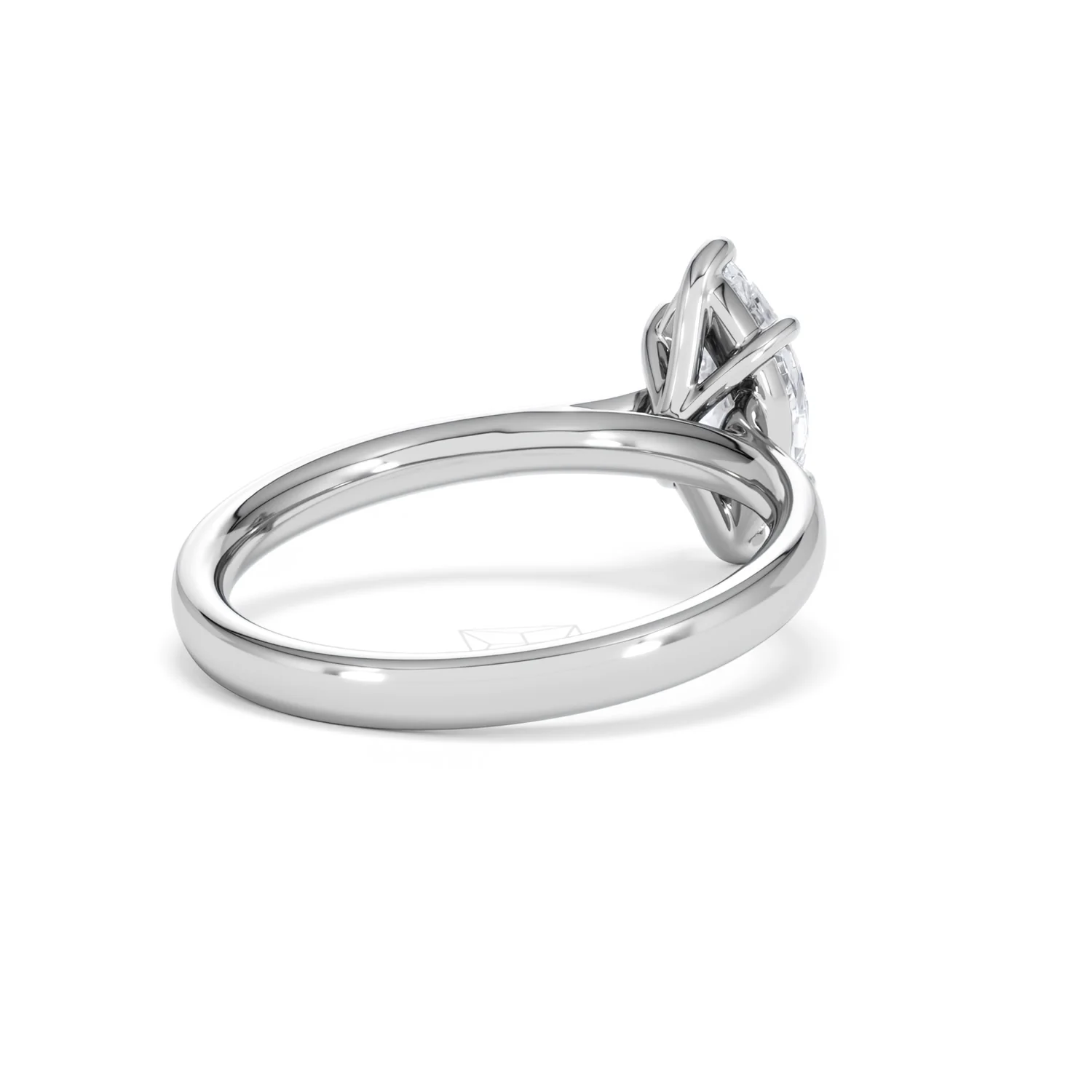 Amora Marquise 1.00ct Lab Diamond Engagement Ring F/VS Set in Platinum - Image 41