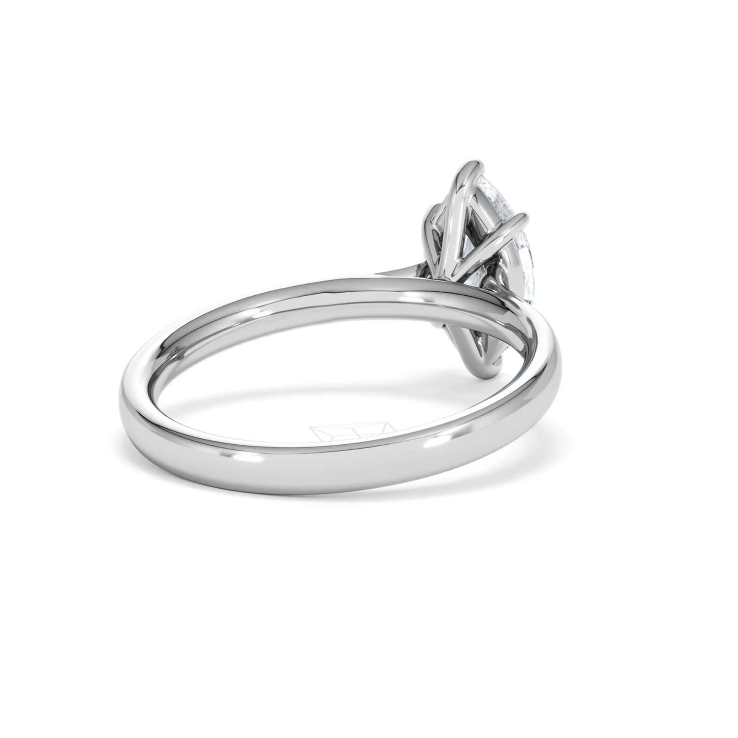 Amora Marquise 1.00ct Lab Diamond Engagement Ring F/VS Set in Platinum - Image 42