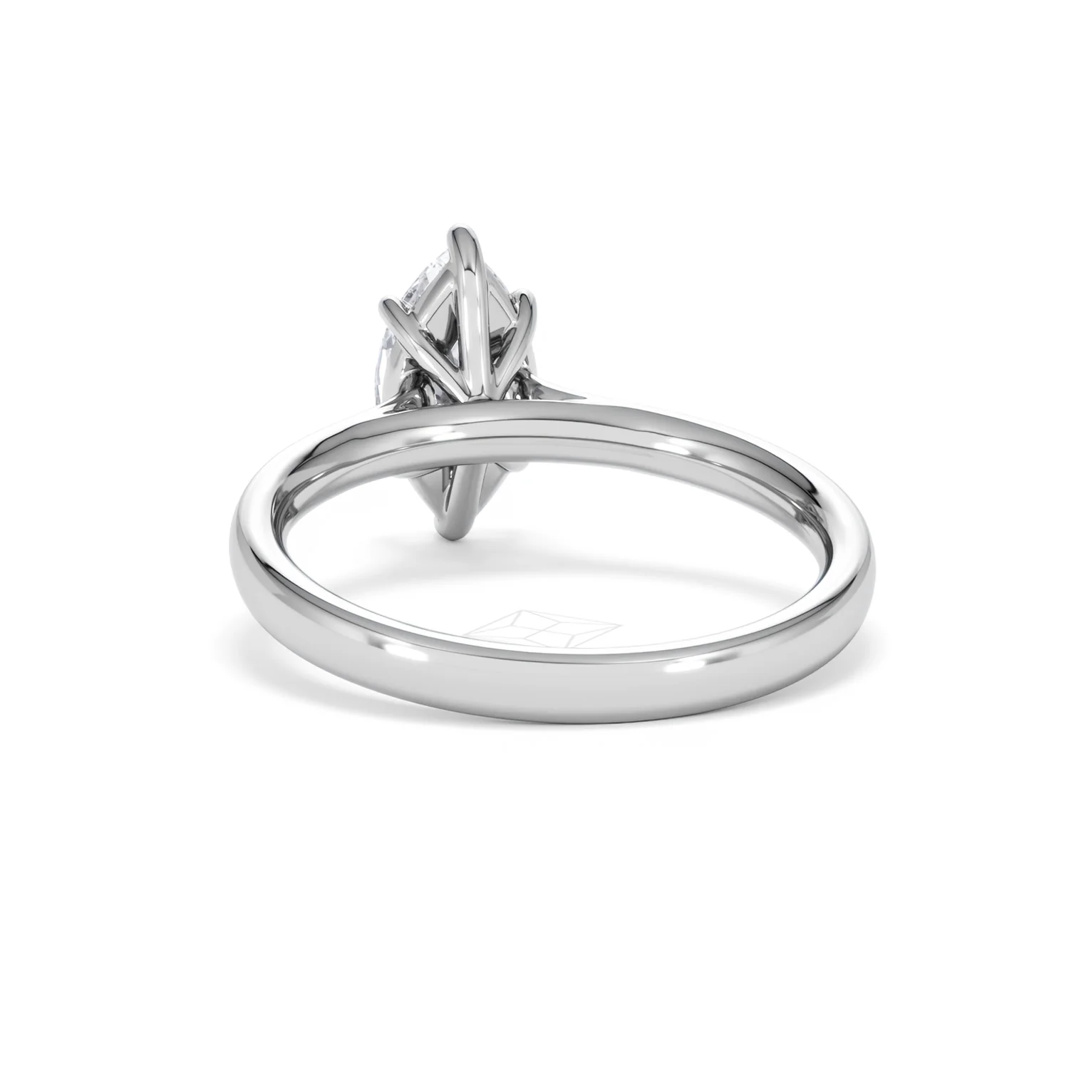 Amora Marquise 1.00ct Lab Diamond Engagement Ring F/VS Set in Platinum - Image 52