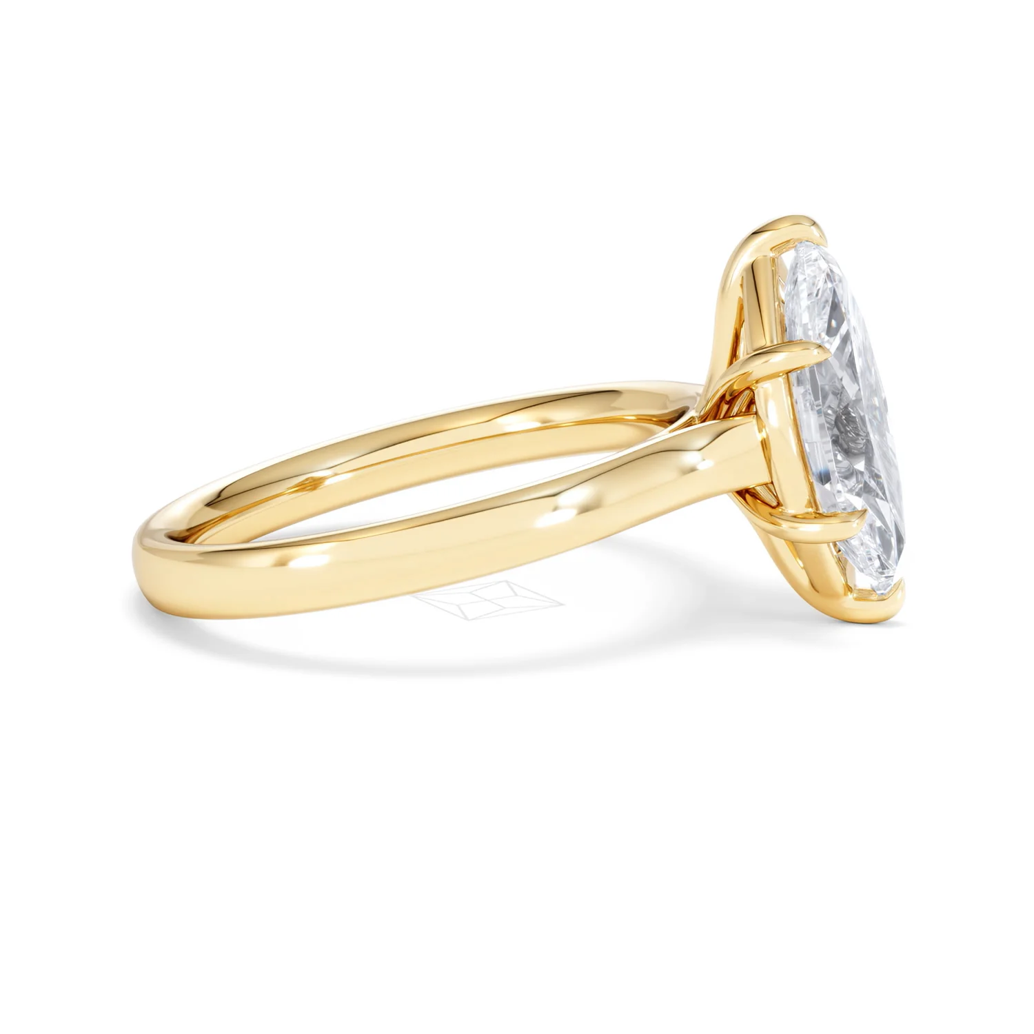 Amora Marquise 2.00ct Lab Diamond Engagement Ring F/VS Set in 18K Gold - Image 27