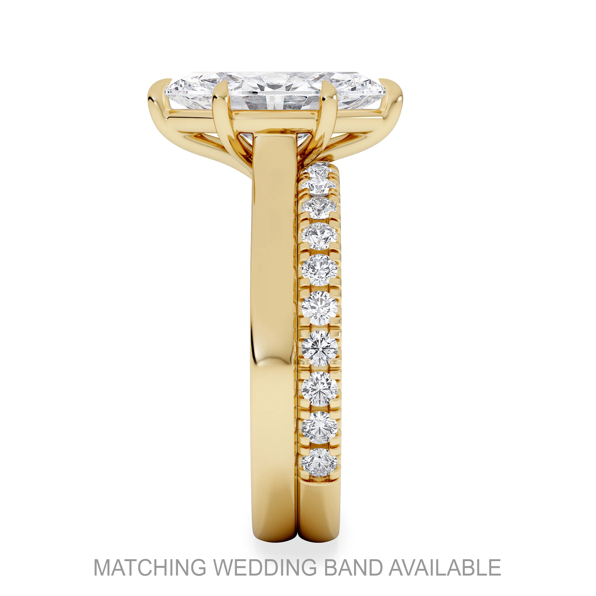 Amora Marquise 2.00ct Lab Diamond Engagement Ring F/VS Set in 18K Gold - Image 5