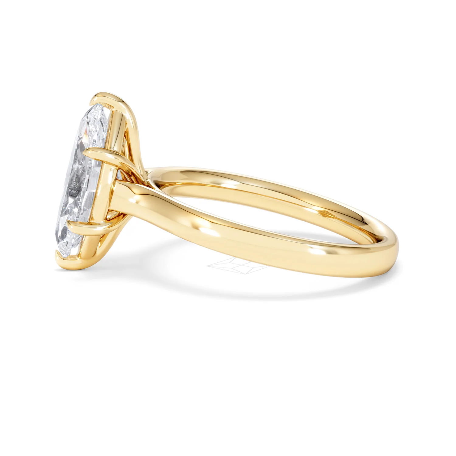 Amora Marquise 2.00ct Lab Diamond Engagement Ring F/VS Set in 18K Gold - Image 71