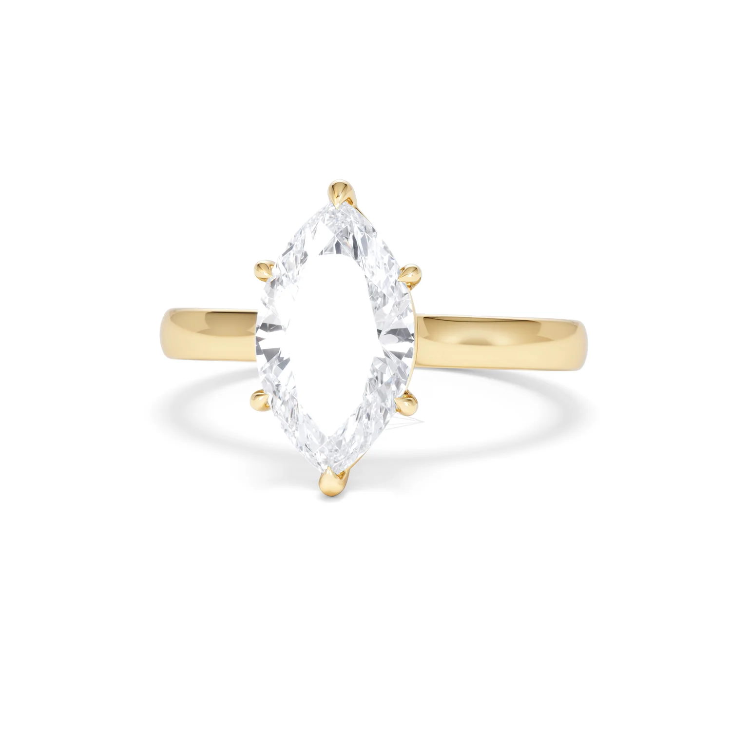 Amora Marquise 2.00ct Lab Diamond Engagement Ring F/VS Set in 18K Gold - Image 88