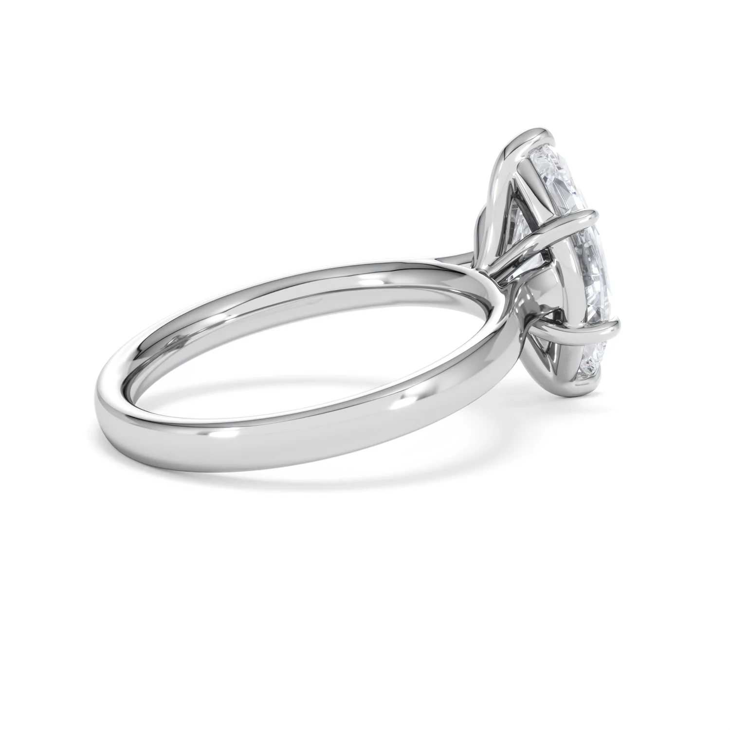 Amora Marquise 2.00ct Lab Diamond Engagement Ring F/VS Set in Platinum - Image 34
