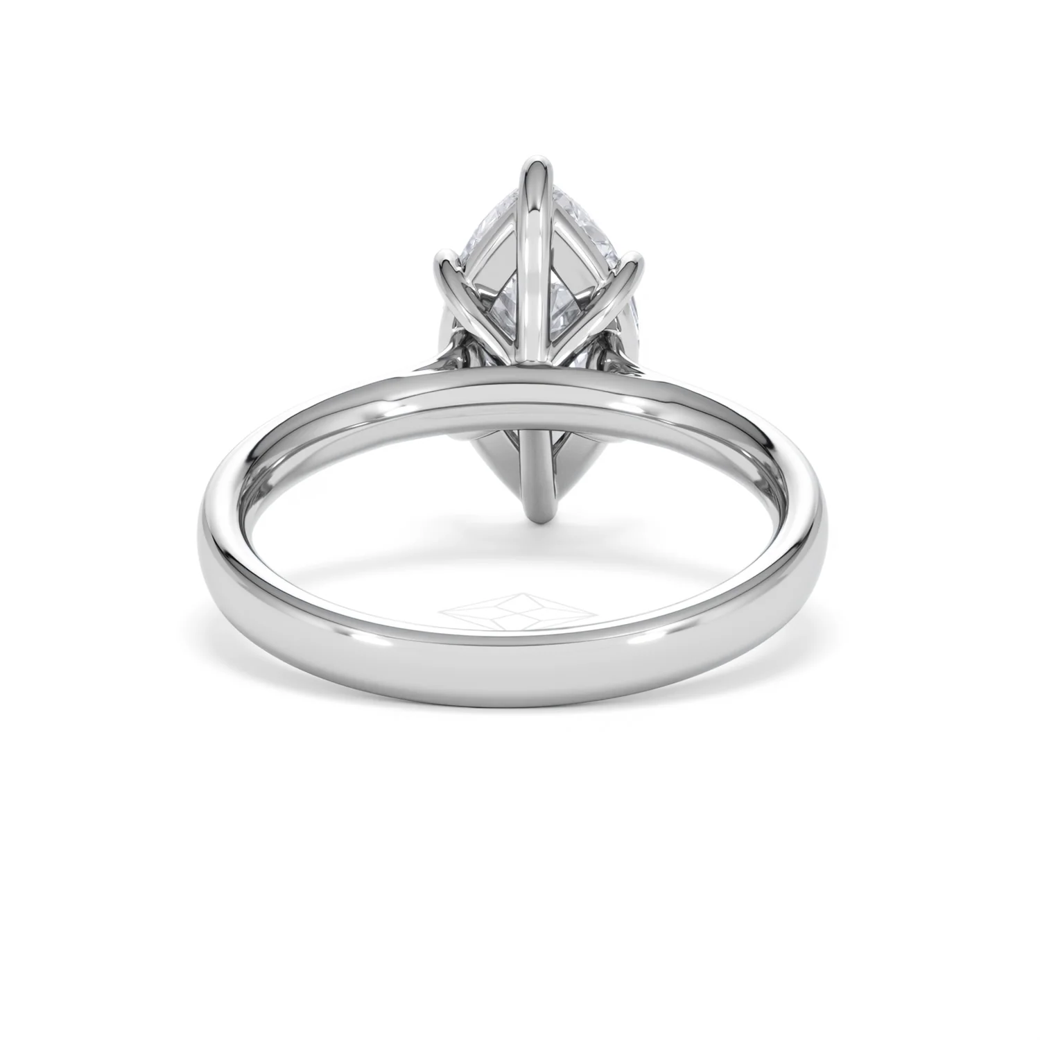 Amora Marquise 2.00ct Lab Diamond Engagement Ring F/VS Set in Platinum - Image 47