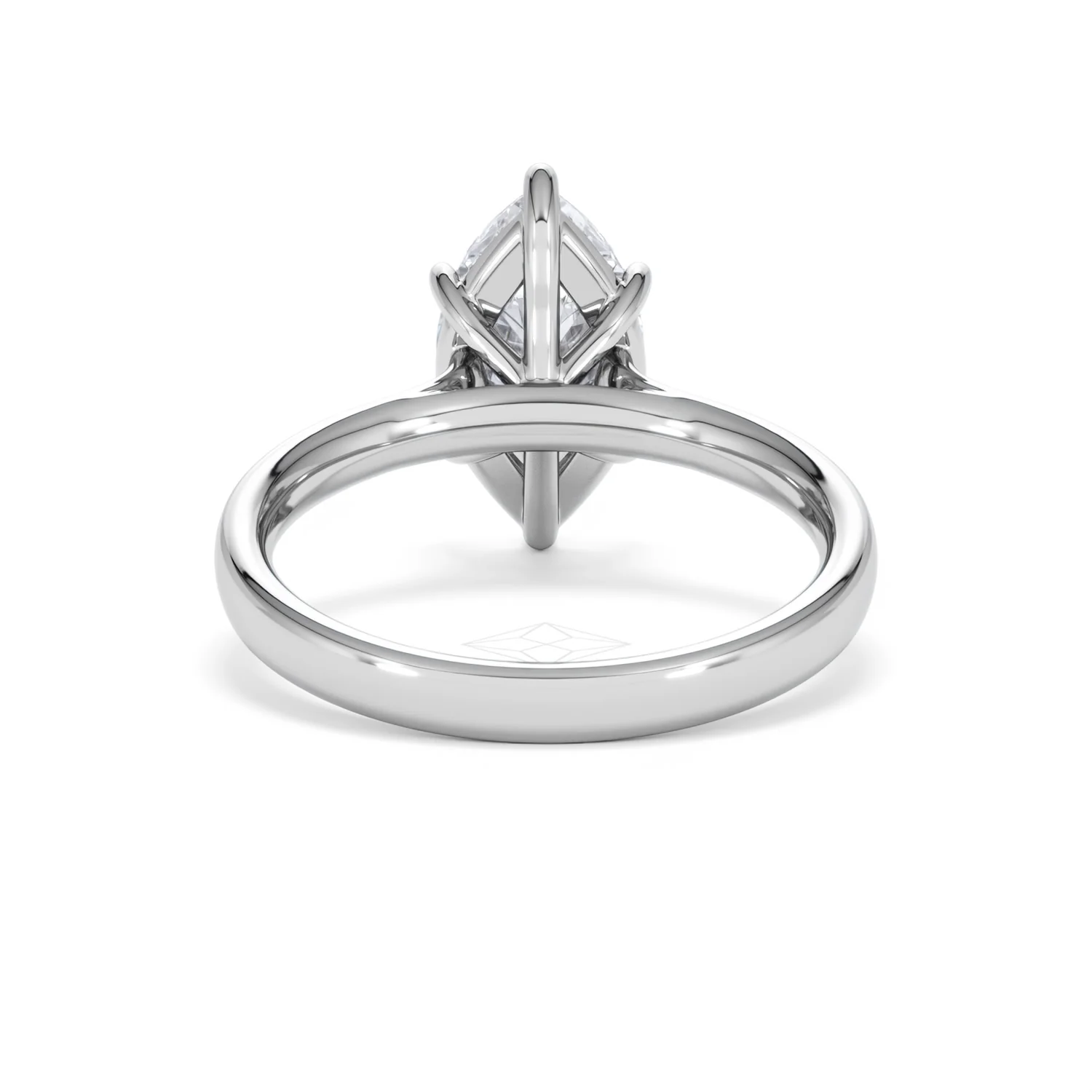Amora Marquise 2.00ct Lab Diamond Engagement Ring F/VS Set in Platinum - Image 48