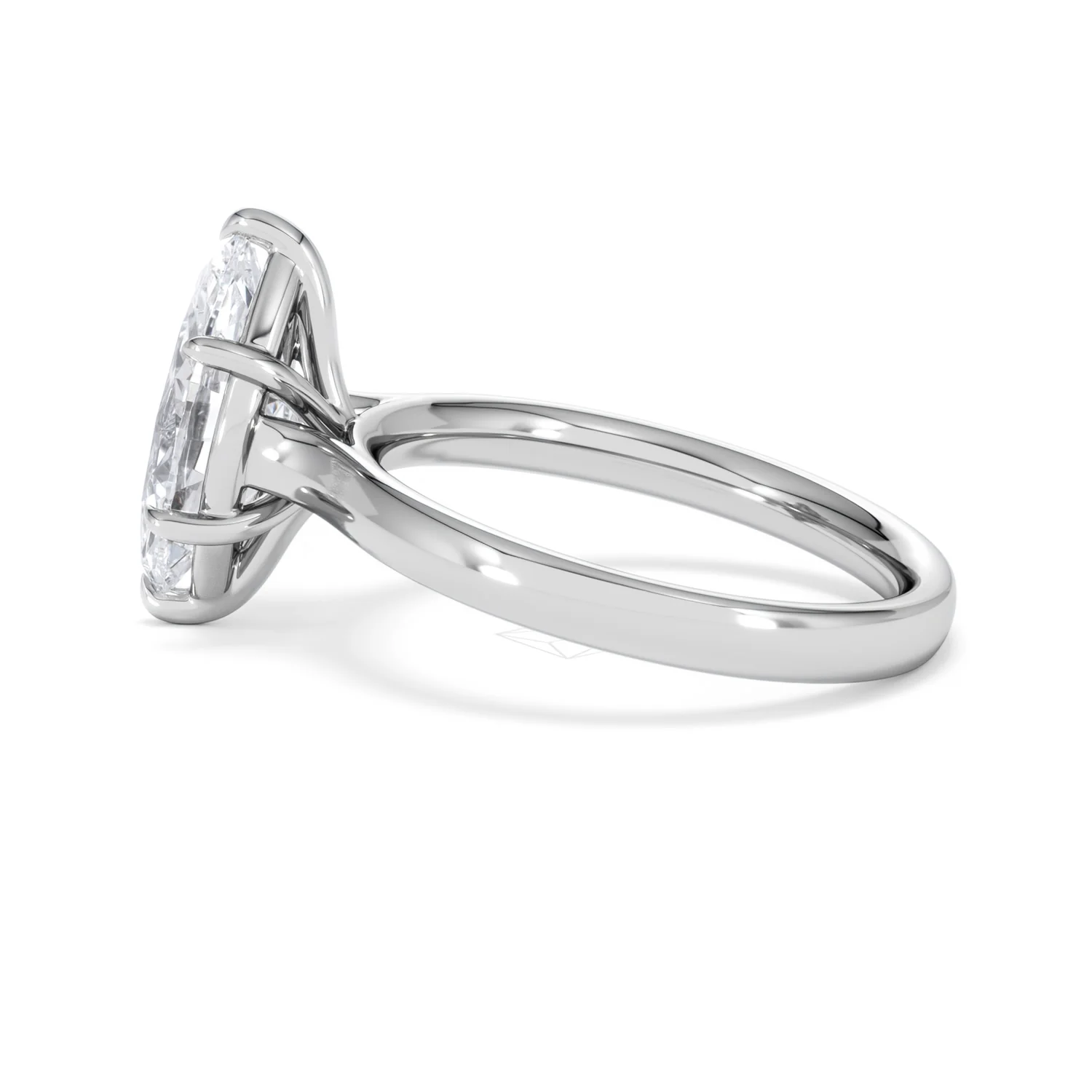 Amora Marquise 2.00ct Lab Diamond Engagement Ring F/VS Set in Platinum - Image 66