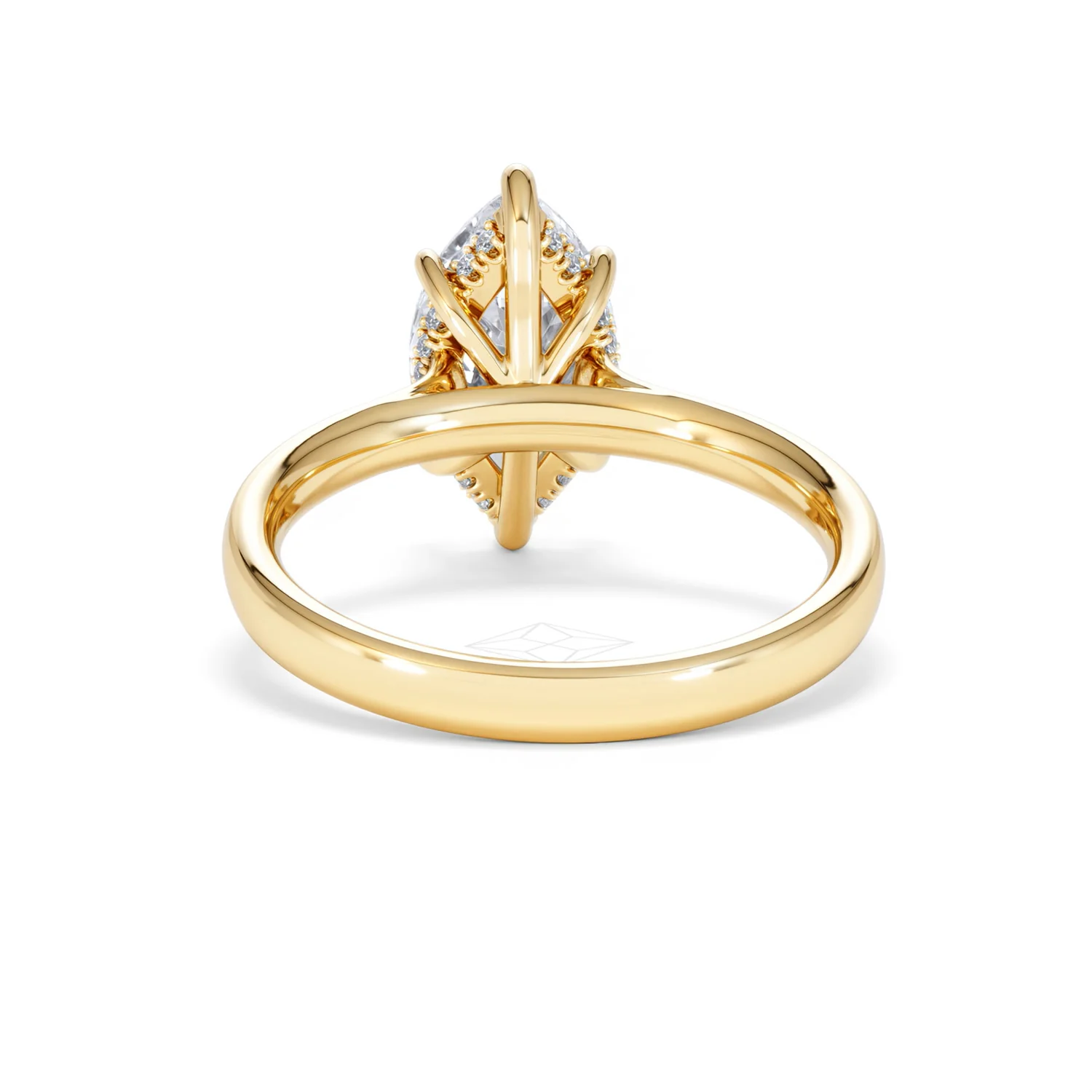 Amora Marquise 2.09ct Hidden Halo Lab Diamond Engagement Ring F/VS Set in 18K Gold - Image 51