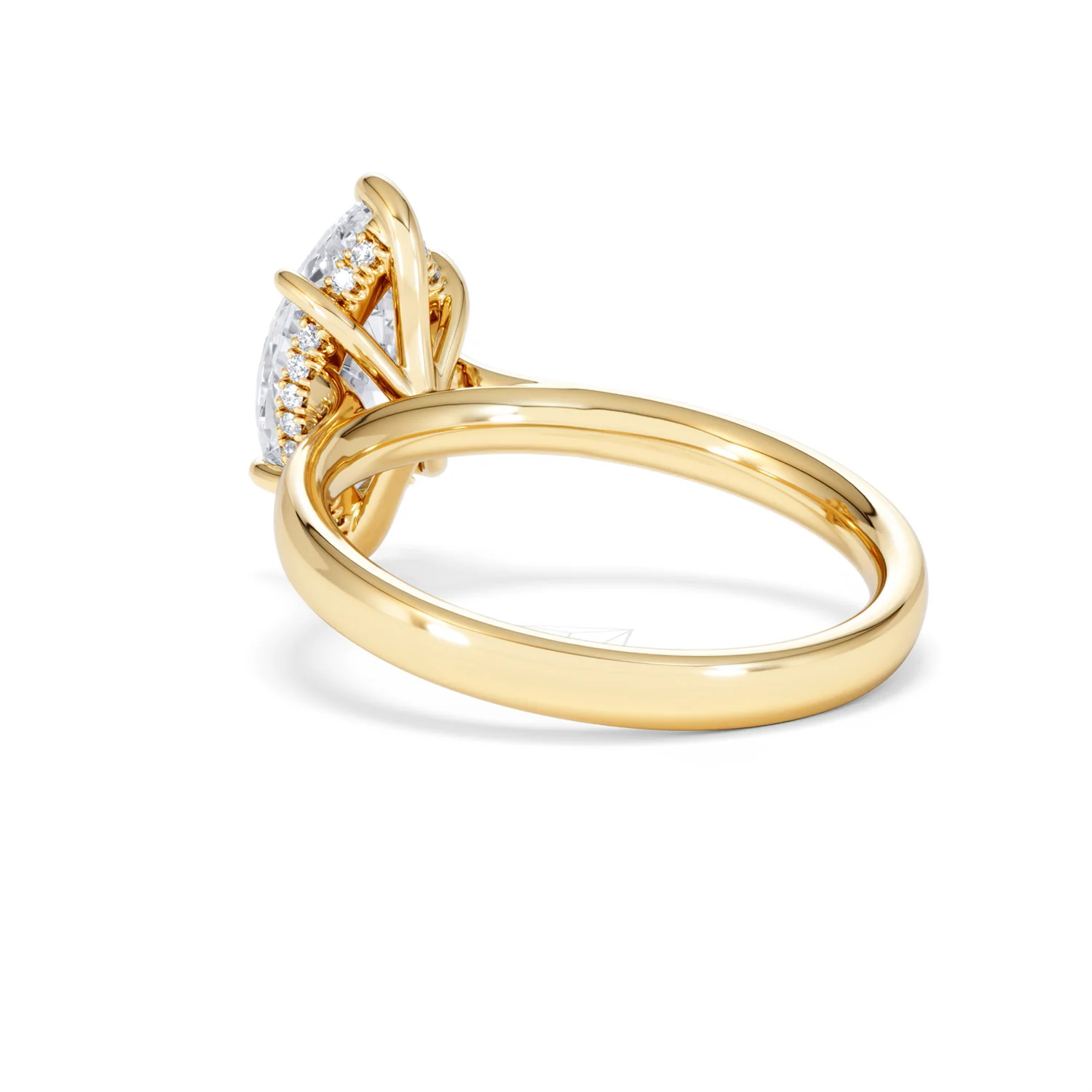 Amora Marquise 2.09ct Hidden Halo Lab Diamond Engagement Ring F/VS Set in 18K Gold - Image 58