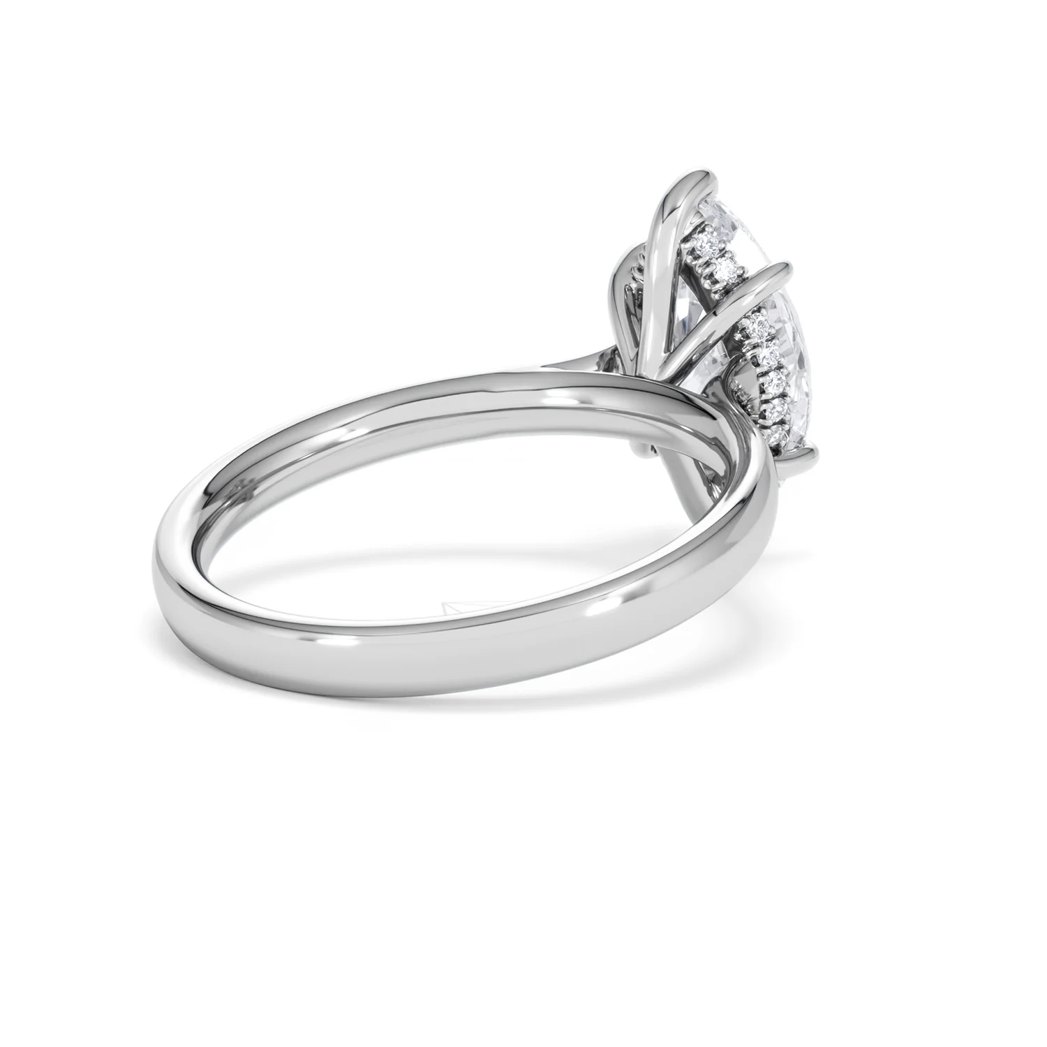 Amora Marquise 2.09ct Hidden Halo Lab Diamond Engagement Ring F/VS Set in Platinum - Image 39