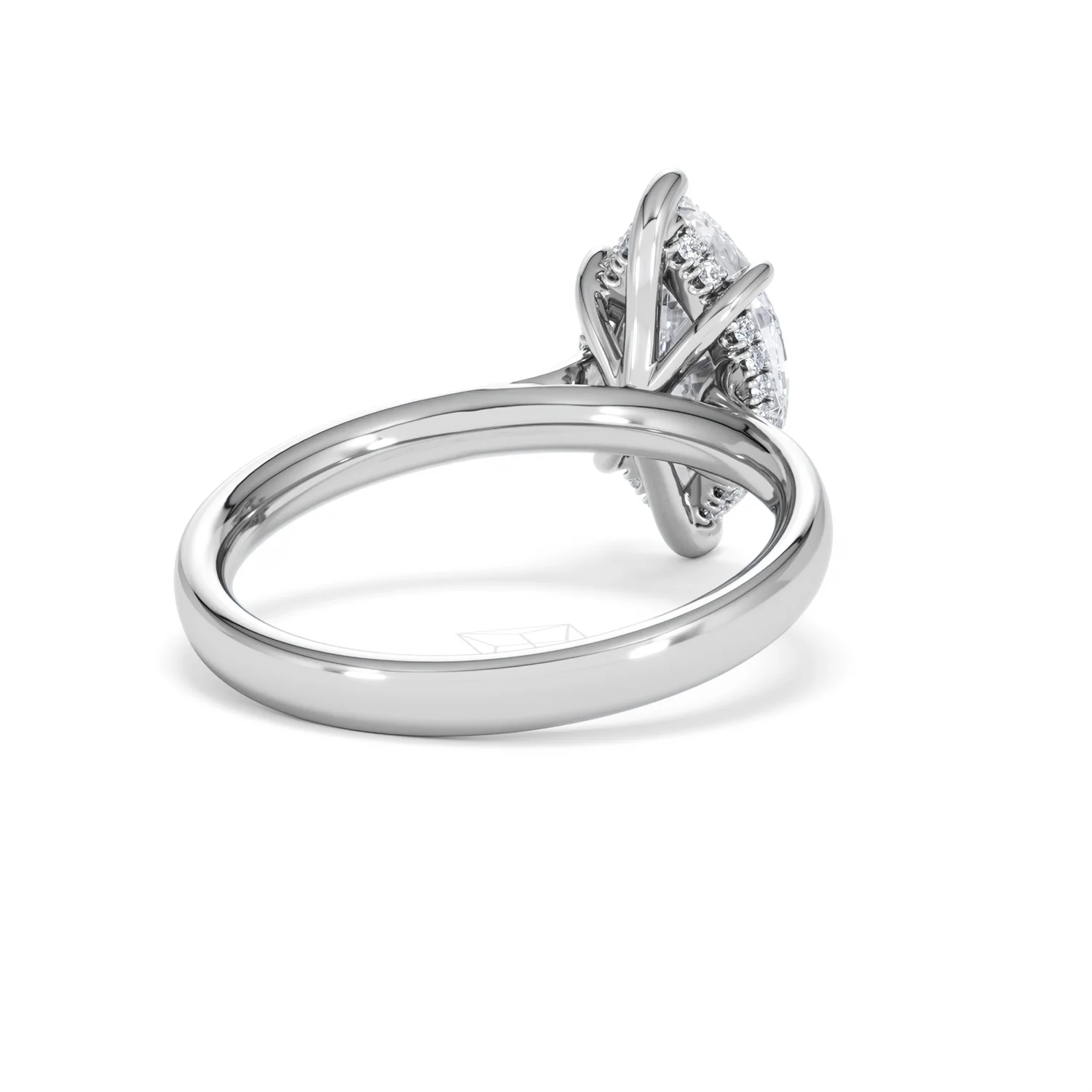 Amora Marquise 2.09ct Hidden Halo Lab Diamond Engagement Ring F/VS Set in Platinum - Image 42