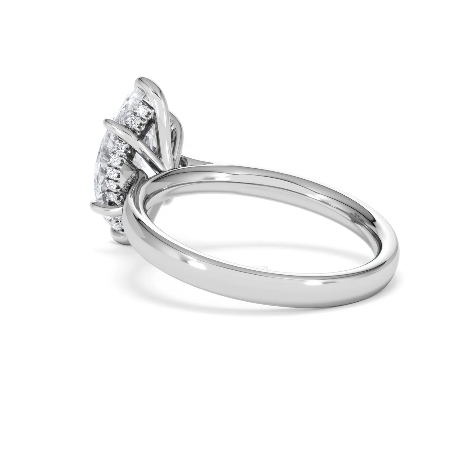 Amora Marquise 2.09ct Hidden Halo Lab Diamond Engagement Ring F/VS Set in Platinum - Image 58