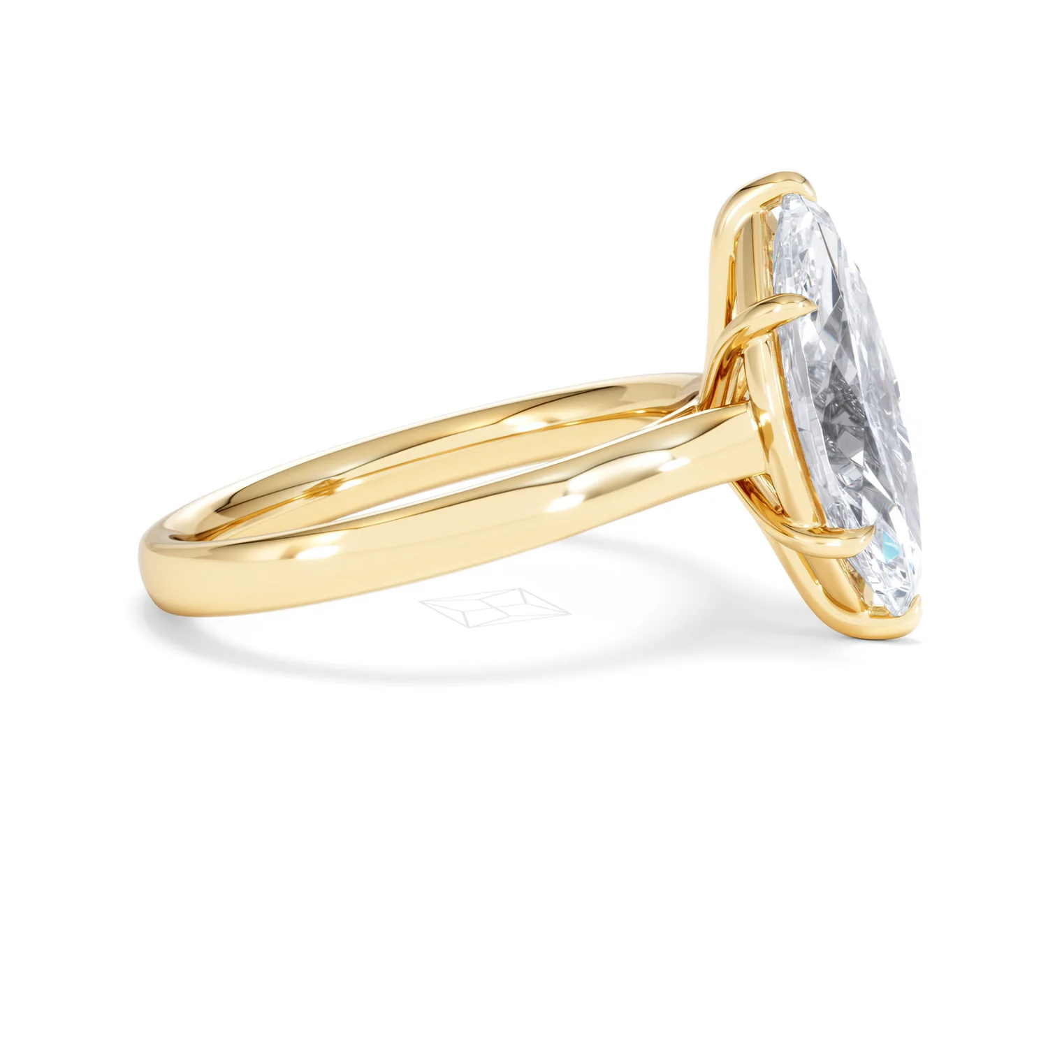 Amora Marquise 3.00ct Lab Diamond Engagement Ring G/VS Set in 18K Gold - Image 28