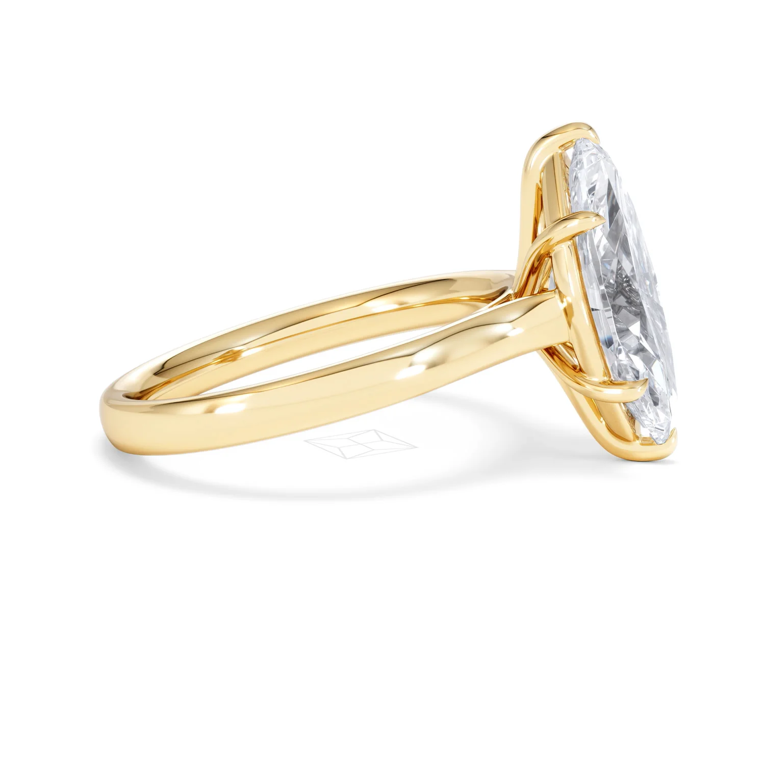 Amora Marquise 3.00ct Lab Diamond Engagement Ring G/VS Set in 18K Gold - Image 29