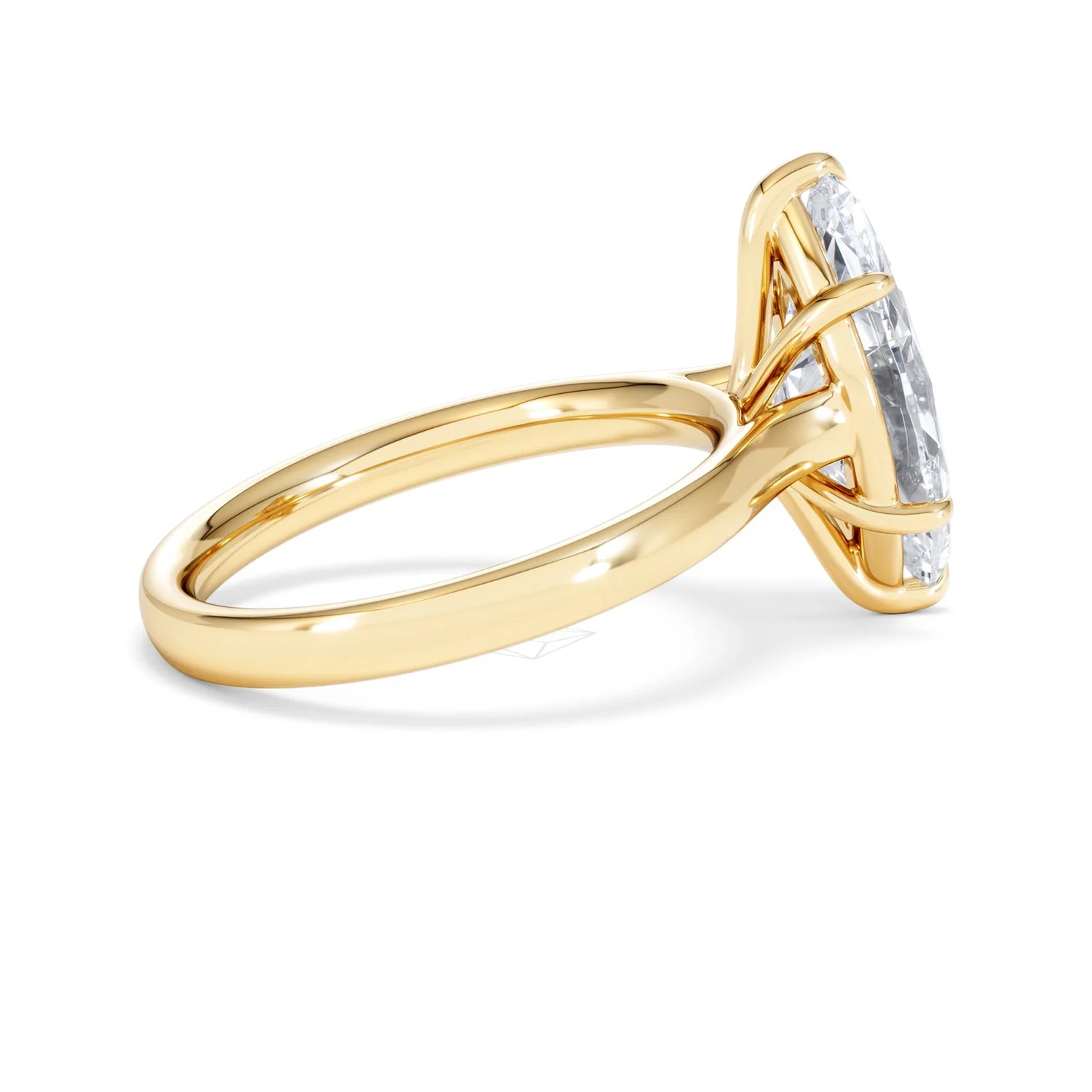Amora Marquise 3.00ct Lab Diamond Engagement Ring G/VS Set in 18K Gold - Image 35