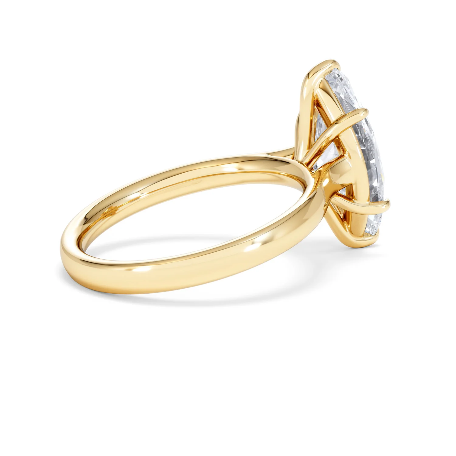 Amora Marquise 3.00ct Lab Diamond Engagement Ring G/VS Set in 18K Gold - Image 38