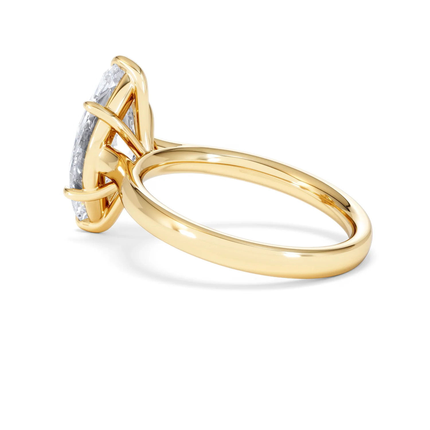 Amora Marquise 3.00ct Lab Diamond Engagement Ring G/VS Set in 18K Gold - Image 65