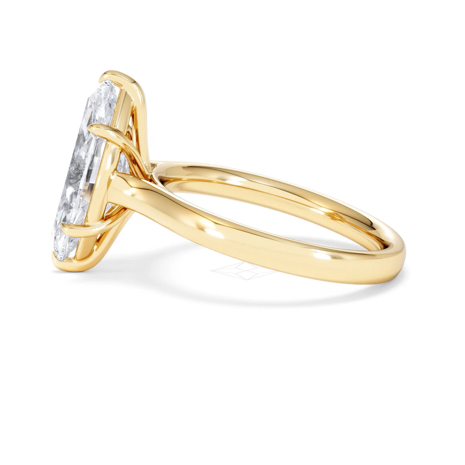 Amora Marquise 3.00ct Lab Diamond Engagement Ring G/VS Set in 18K Gold - Image 72