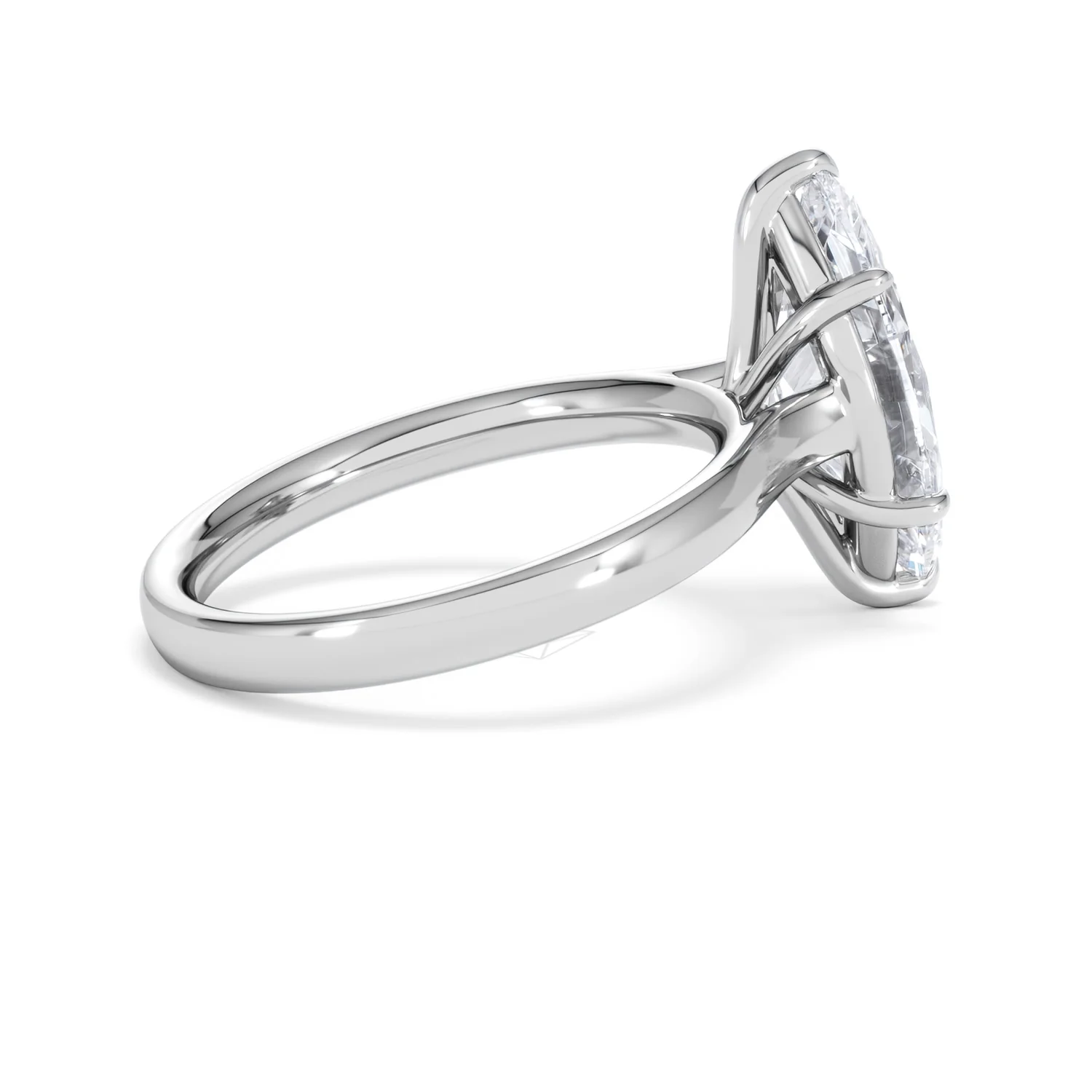 Amora Marquise 3.00ct Lab Diamond Engagement Ring G/VS Set in 18K White Gold - Image 32