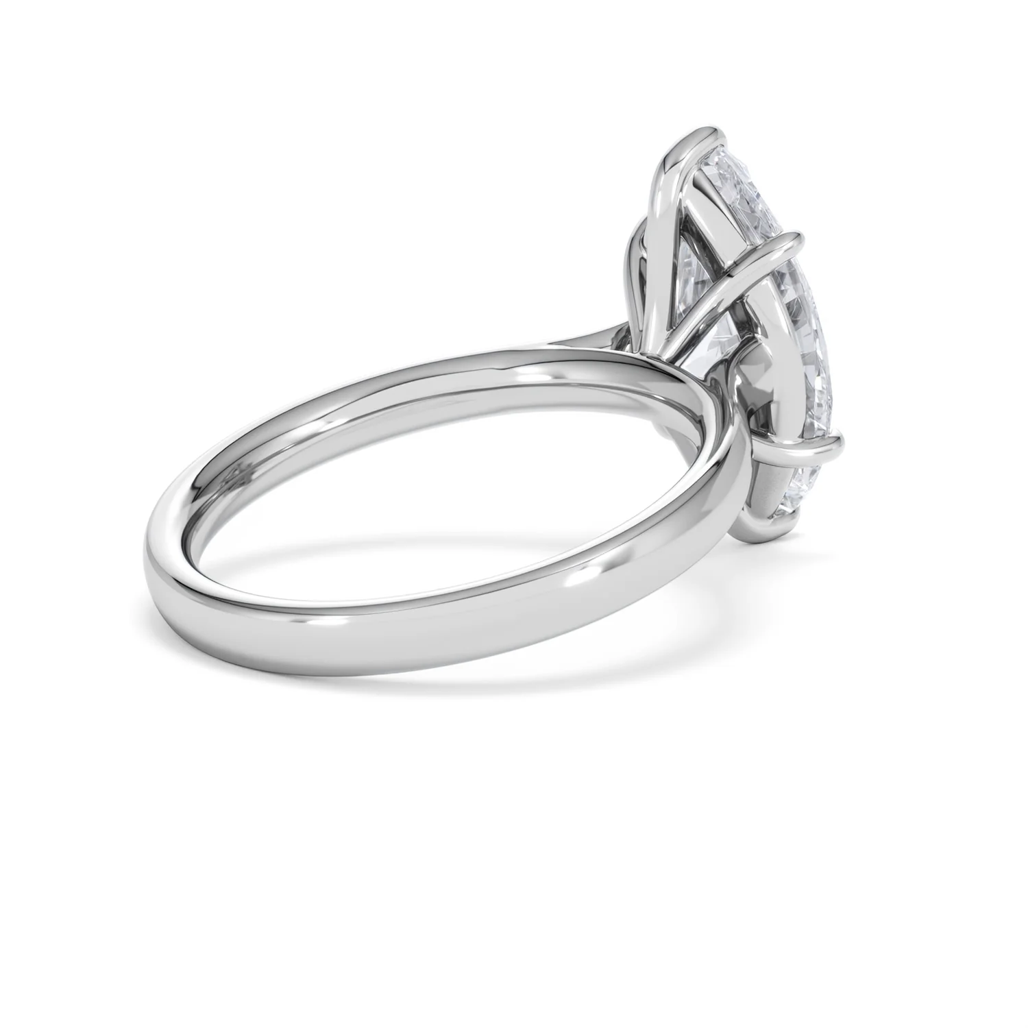 Amora Marquise 3.00ct Lab Diamond Engagement Ring G/VS Set in 18K White Gold - Image 37