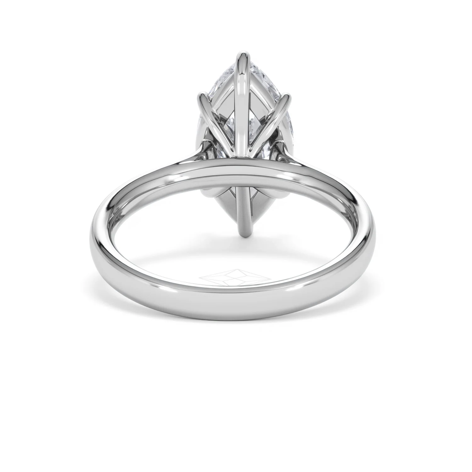 Amora Marquise 3.00ct Lab Diamond Engagement Ring G/VS Set in 18K White Gold - Image 47
