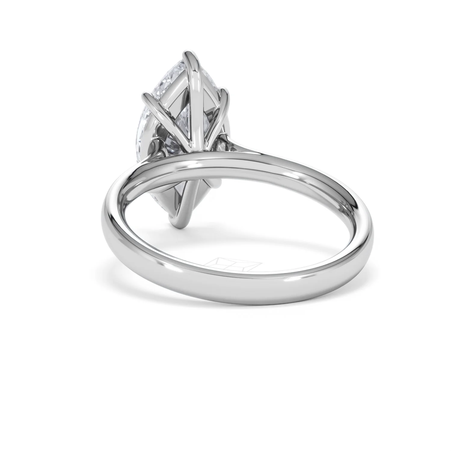 Amora Marquise 3.00ct Lab Diamond Engagement Ring G/VS Set in 18K White Gold - Image 52
