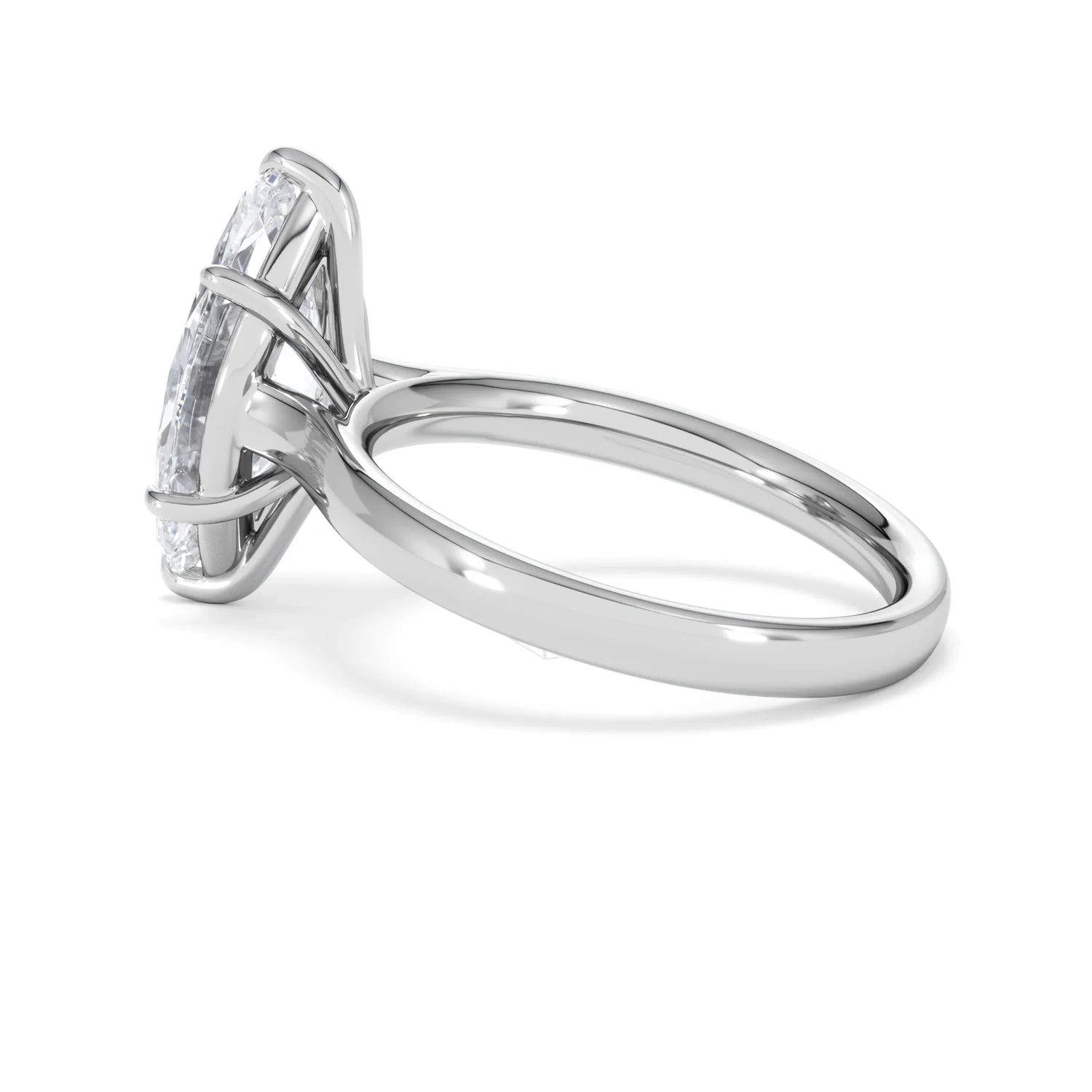 Amora Marquise 3.00ct Lab Diamond Engagement Ring G/VS Set in 18K White Gold - Image 63