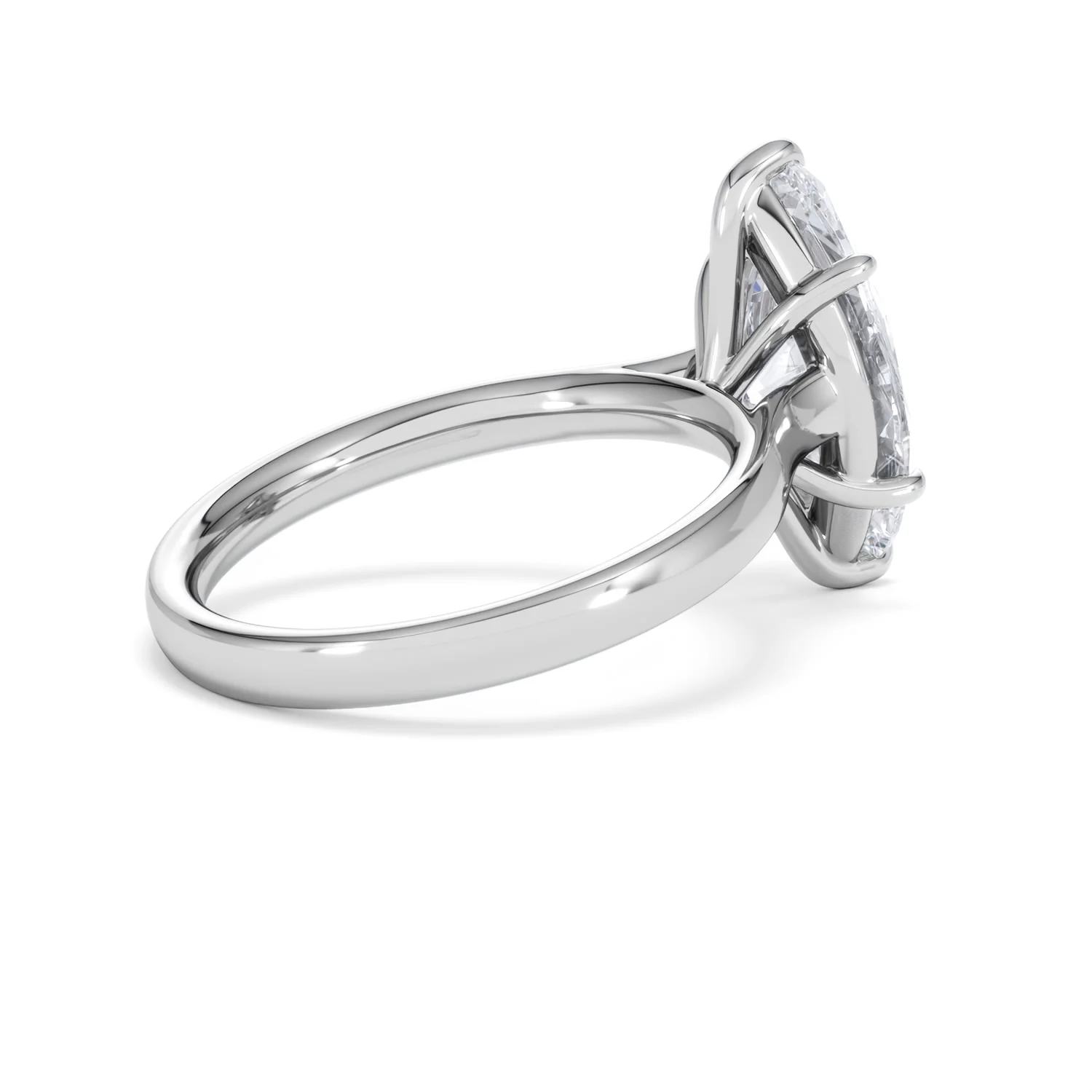 Amora Marquise 3.00ct Lab Diamond Engagement Ring G/VS Set in Platinum - Image 35