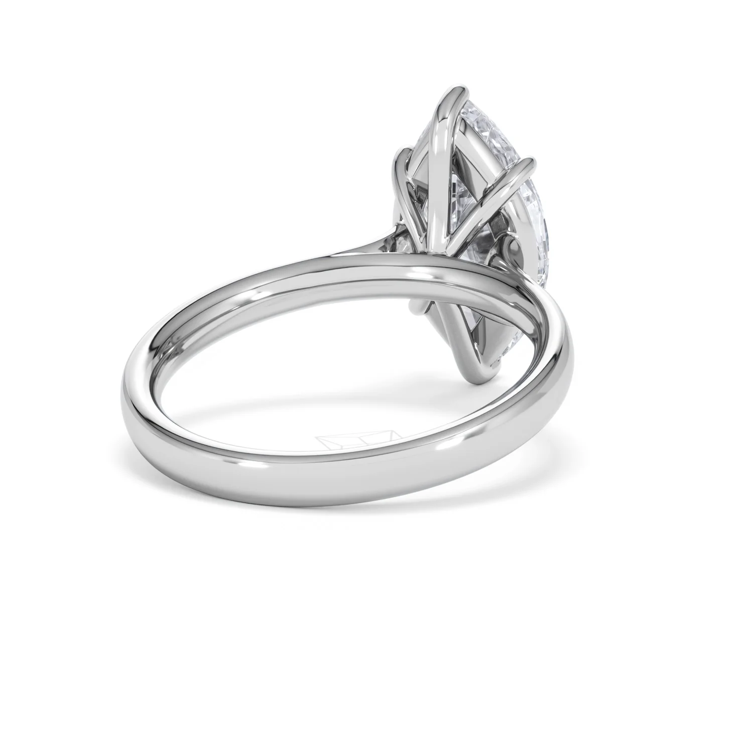 Amora Marquise 3.00ct Lab Diamond Engagement Ring G/VS Set in Platinum - Image 42