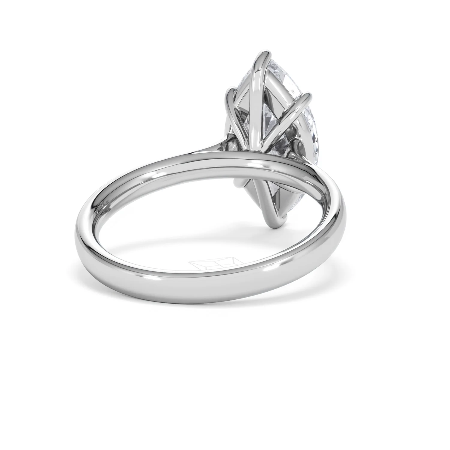 Amora Marquise 3.00ct Lab Diamond Engagement Ring G/VS Set in Platinum - Image 43