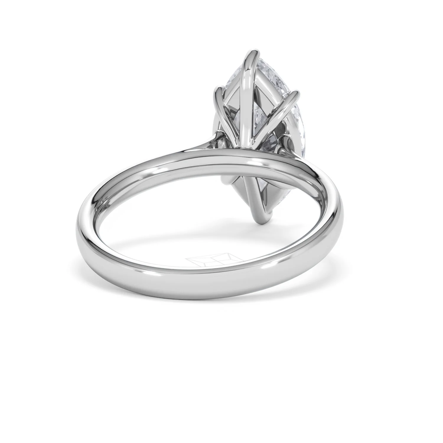 Amora Marquise 3.00ct Lab Diamond Engagement Ring G/VS Set in Platinum - Image 44