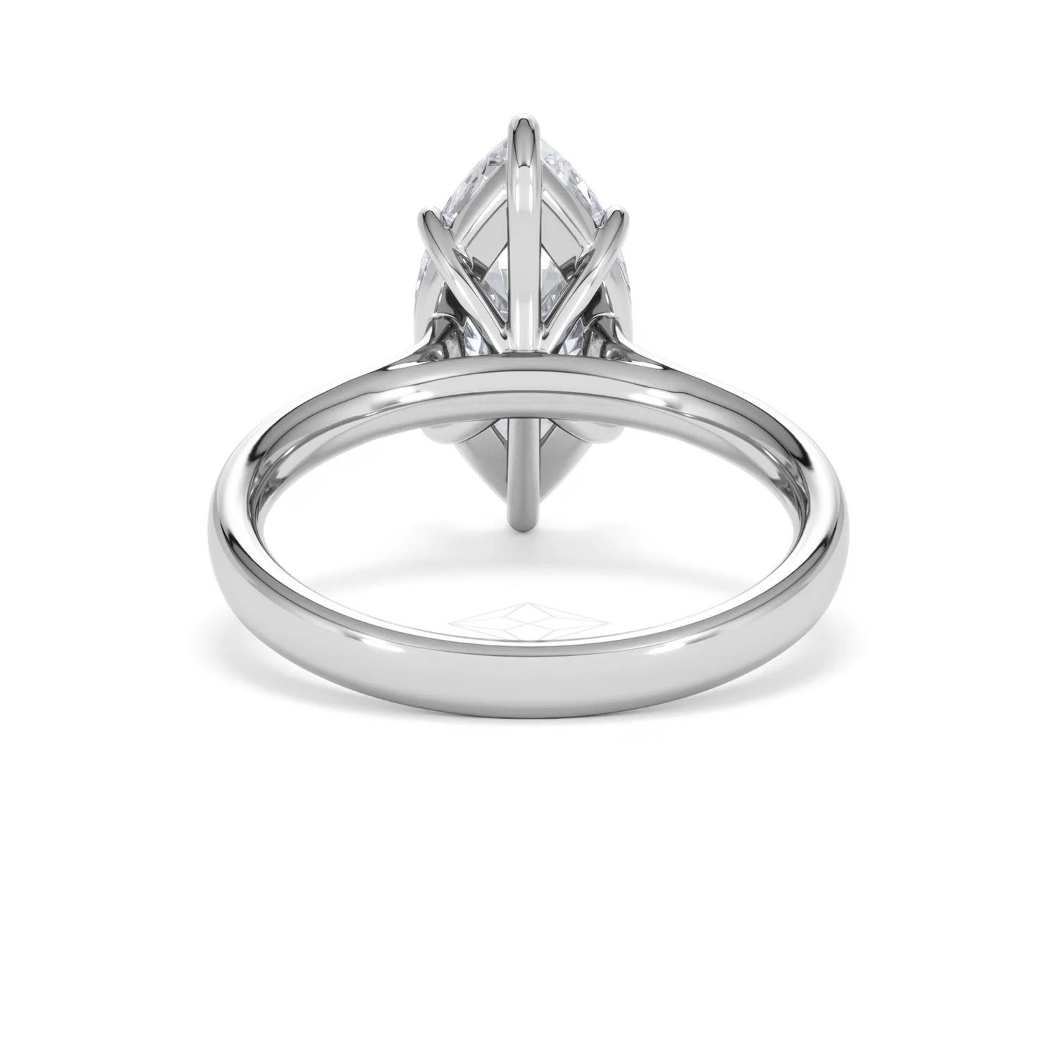 Amora Marquise 3.00ct Lab Diamond Engagement Ring G/VS Set in Platinum - Image 48