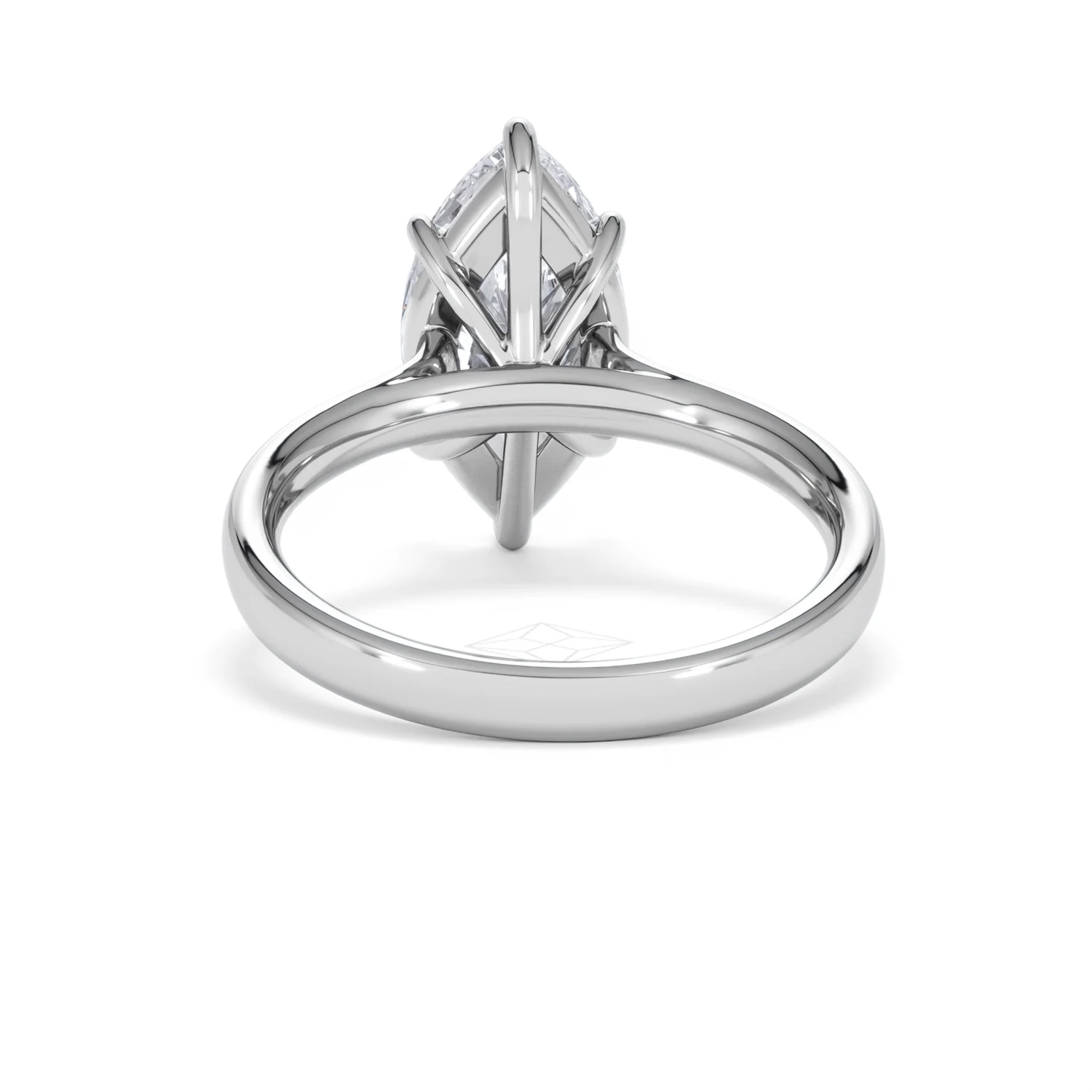 Amora Marquise 3.00ct Lab Diamond Engagement Ring G/VS Set in Platinum - Image 49