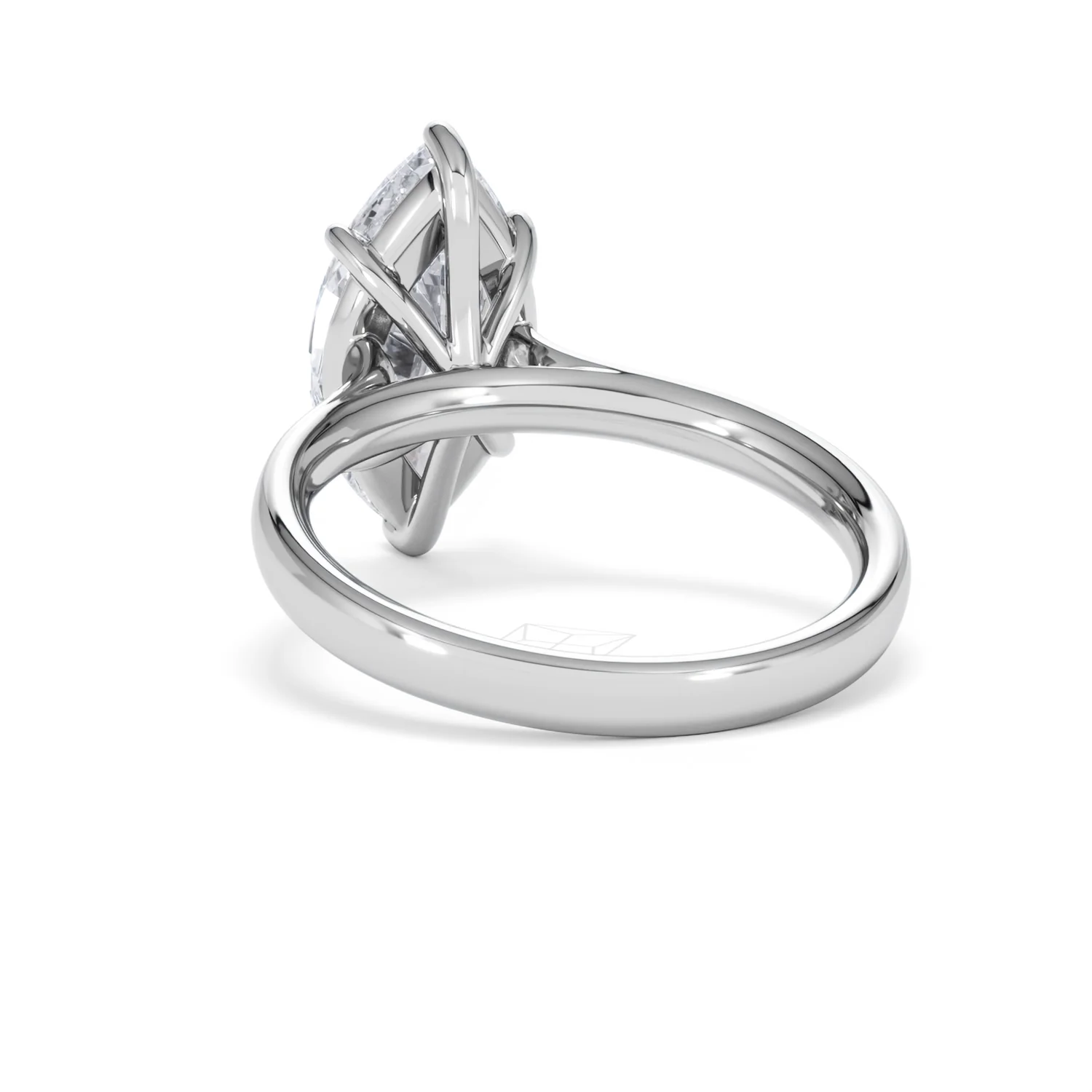 Amora Marquise 3.00ct Lab Diamond Engagement Ring G/VS Set in Platinum - Image 53