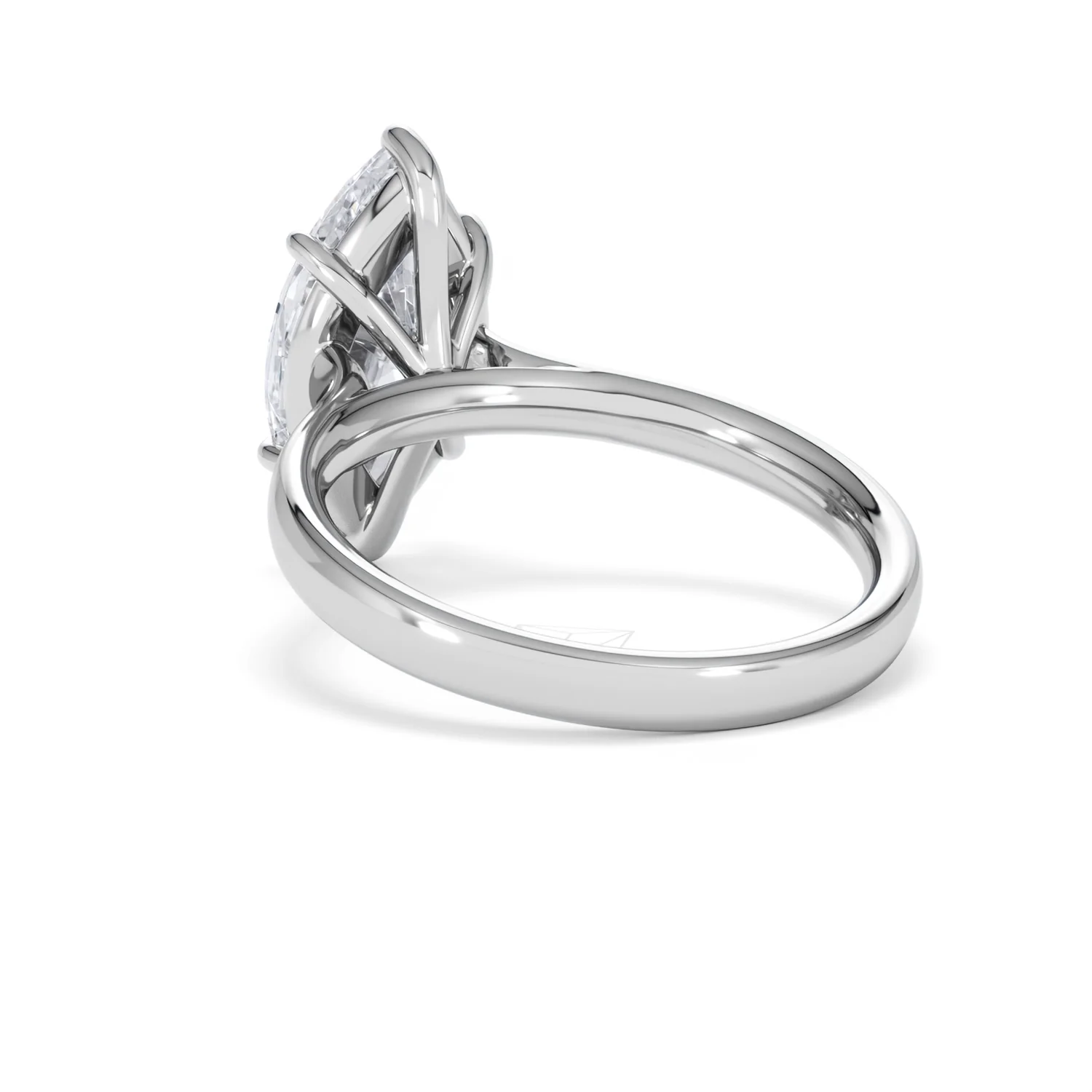 Amora Marquise 3.00ct Lab Diamond Engagement Ring G/VS Set in Platinum - Image 55