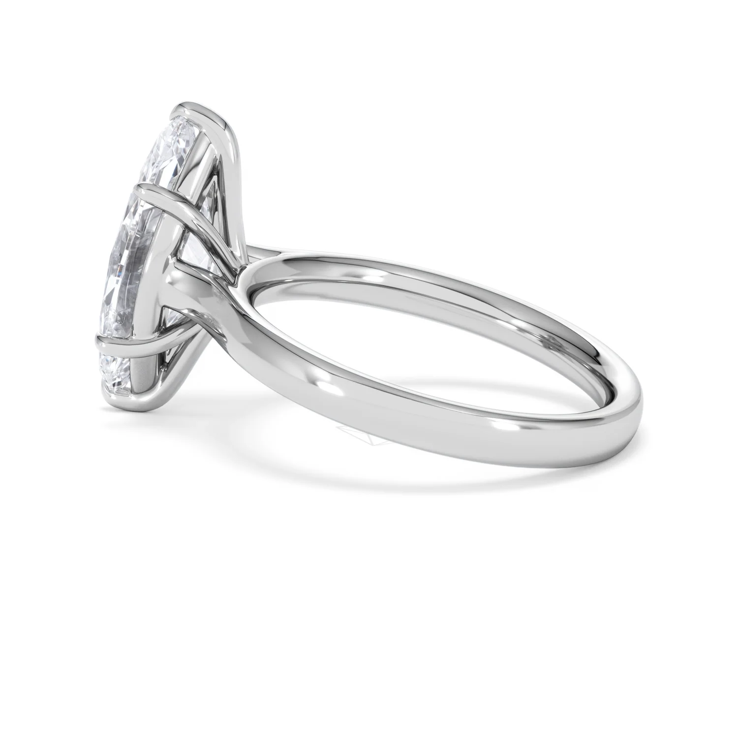 Amora Marquise 3.00ct Lab Diamond Engagement Ring G/VS Set in Platinum - Image 64