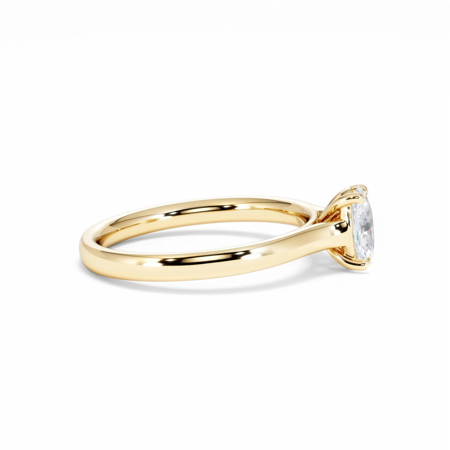 Amora Oval 0.50ct Diamond Engagement Ring G/VS1 Set in 18K Gold - Image 28