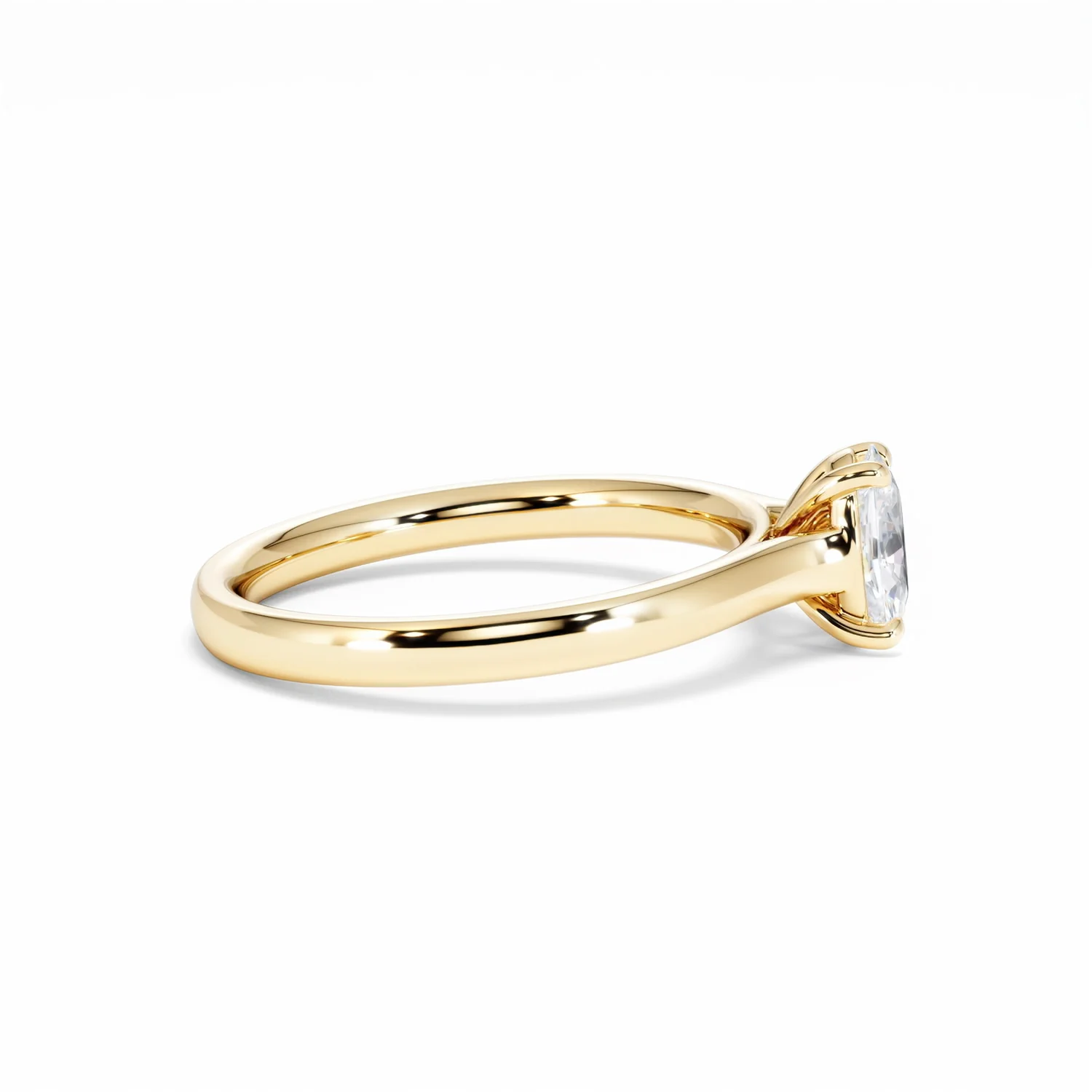 Amora Oval 0.50ct Diamond Engagement Ring G/VS1 Set in 18K Gold - Image 29