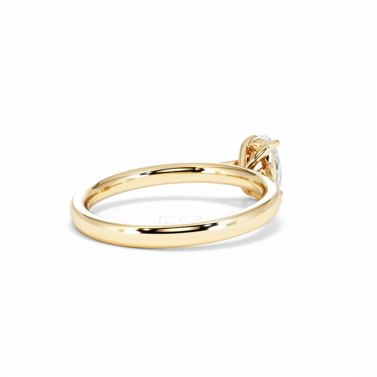 Amora Oval 0.50ct Diamond Engagement Ring G/VS1 Set in 18K Gold - Image 40