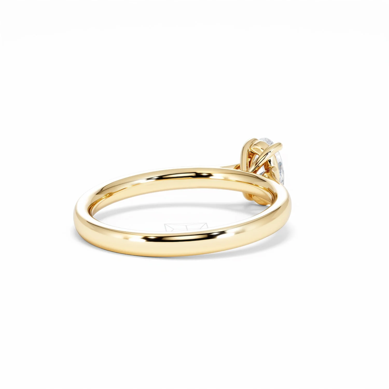 Amora Oval 0.50ct Diamond Engagement Ring G/VS1 Set in 18K Gold - Image 41