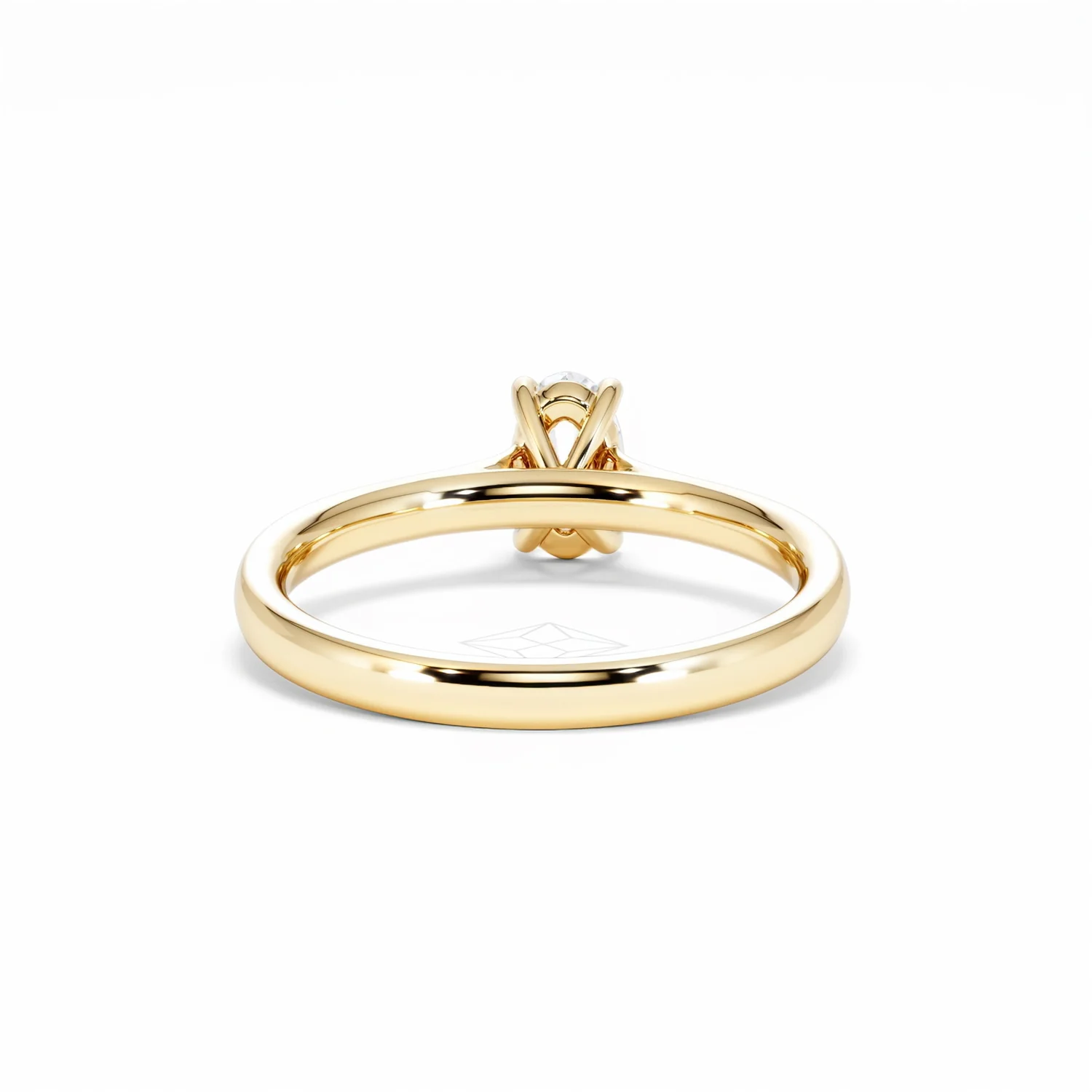 Amora Oval 0.50ct Diamond Engagement Ring G/VS1 Set in 18K Gold - Image 49