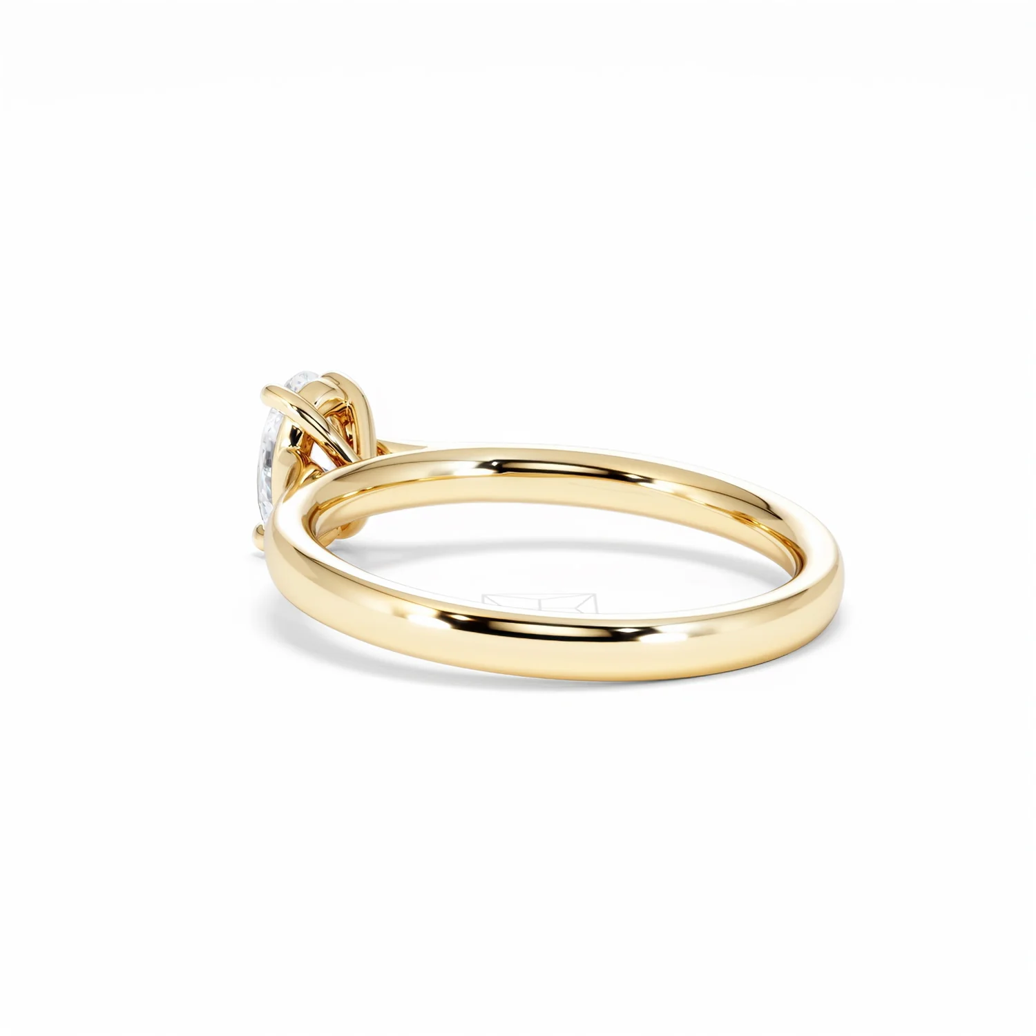 Amora Oval 0.50ct Diamond Engagement Ring G/VS1 Set in 18K Gold - Image 60