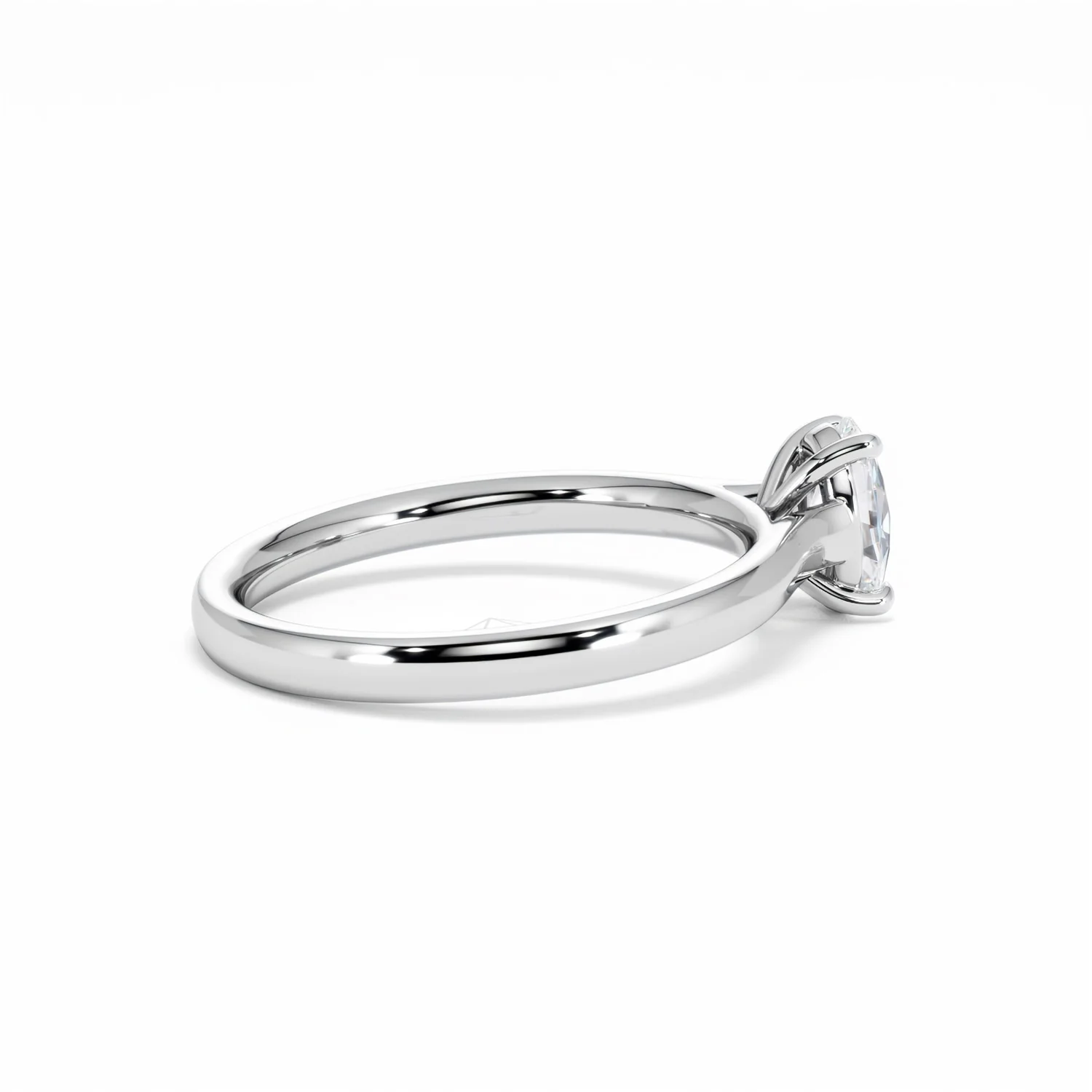 Amora Oval 0.50ct Diamond Engagement Ring G/VS1 Set in 18K White Gold - Image 34