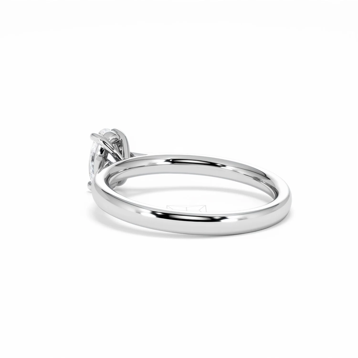 Amora Oval 0.50ct Diamond Engagement Ring G/VS1 Set in 18K White Gold - Image 60